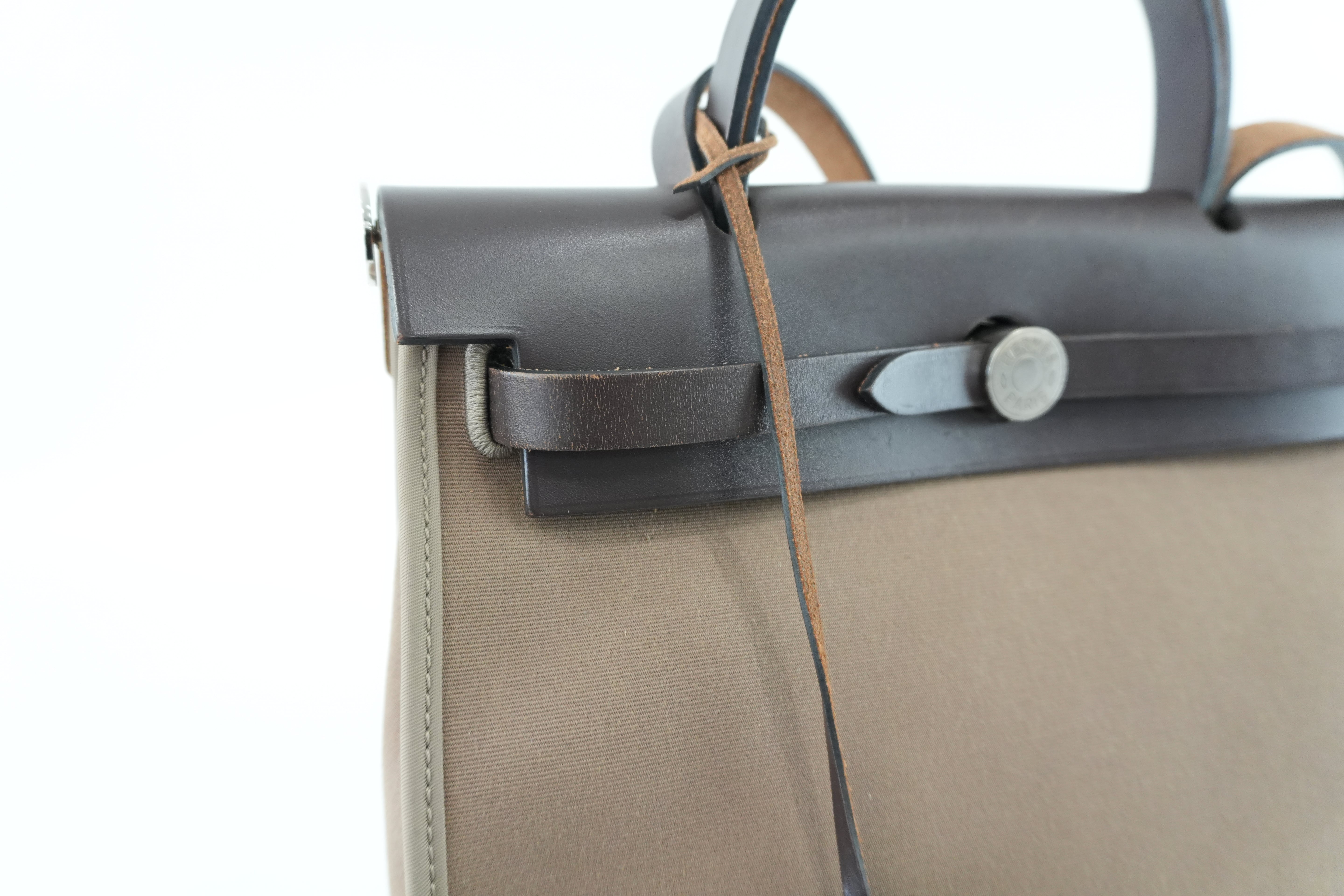 Hermes Herbag Herzip 31 Brown Used