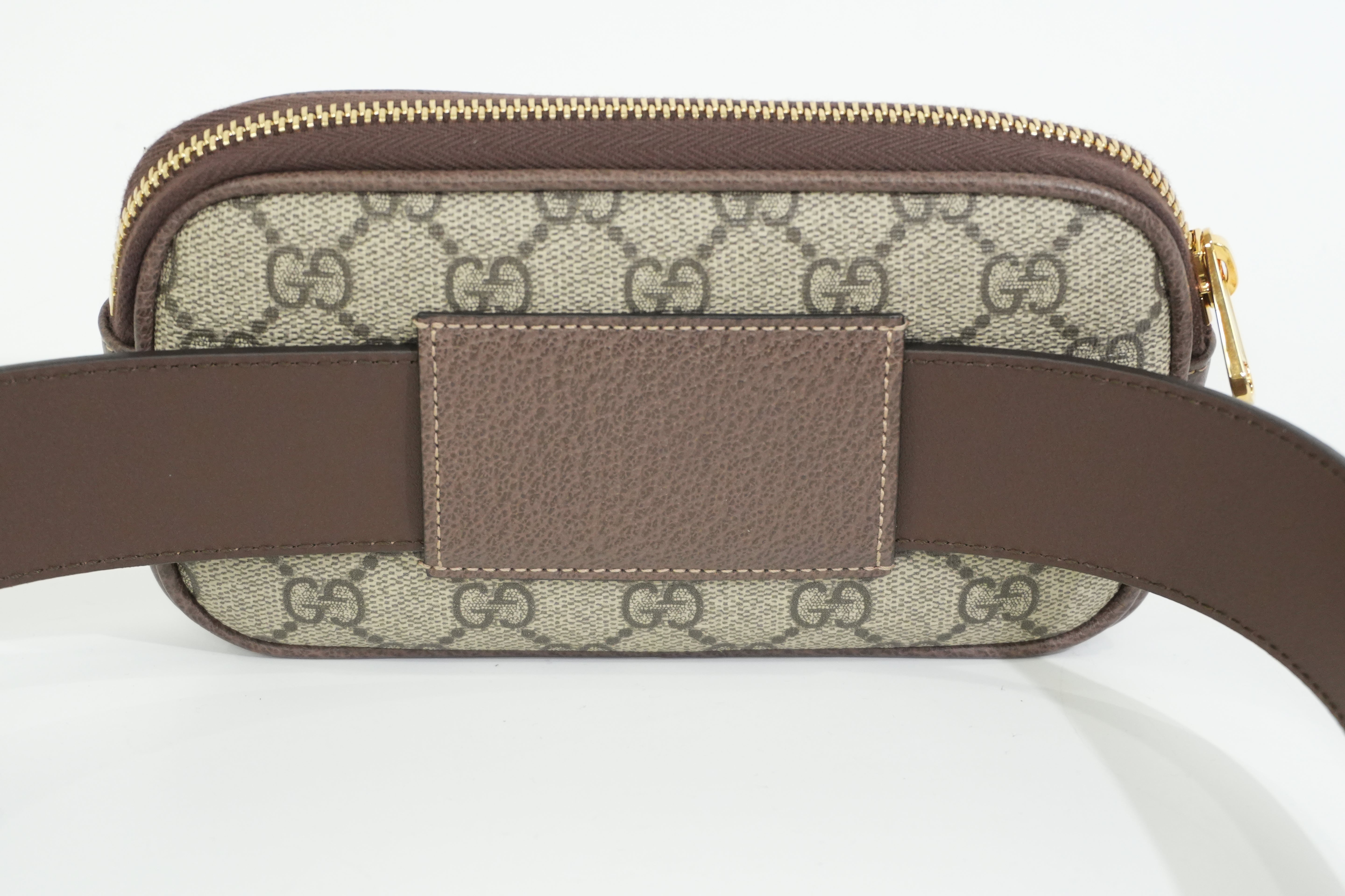 Pre-owned Gucci Ophidia Belt Bag Size 85