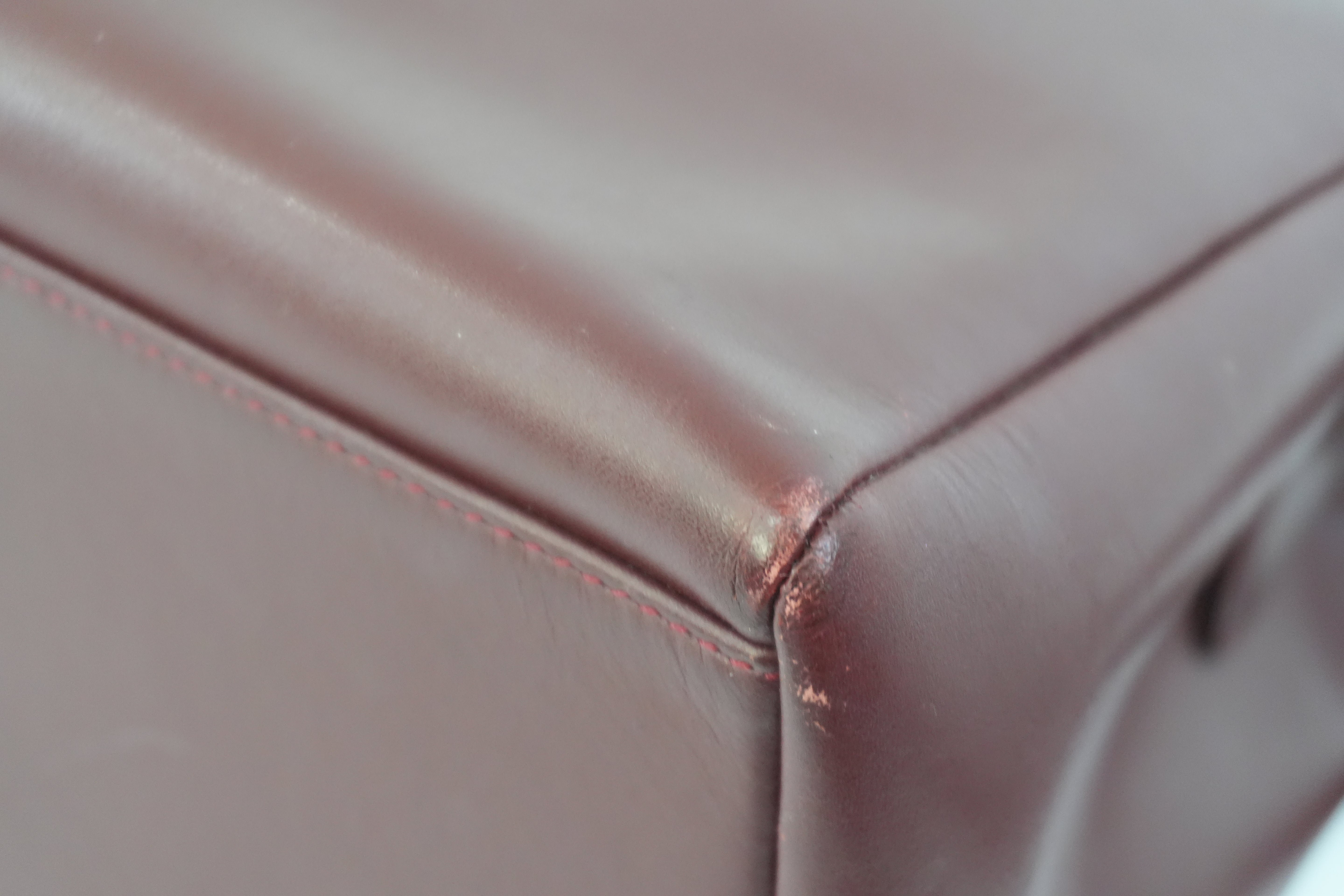 Pre-owned Cartier Crossbody Bag Burgundy