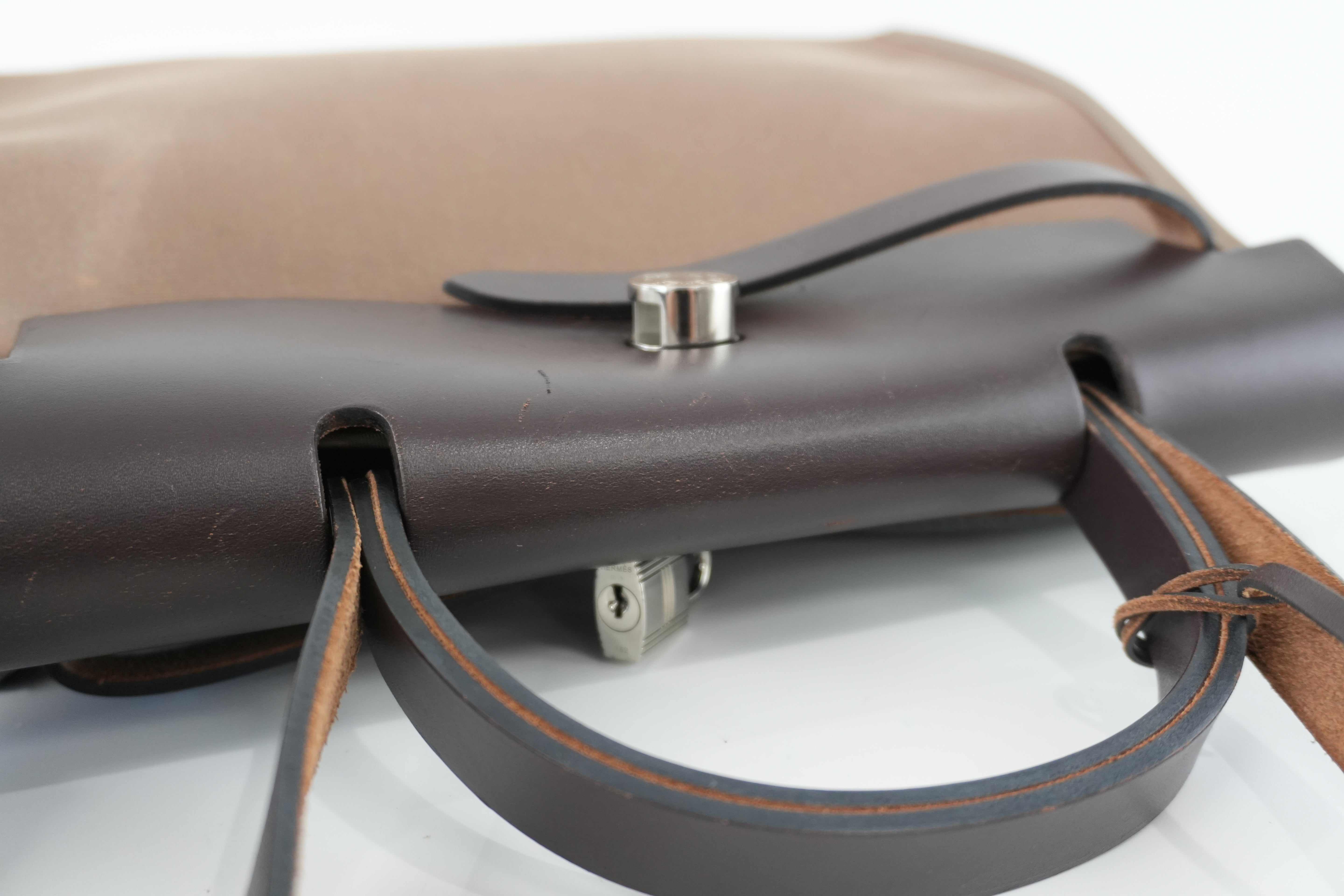 Hermes Herbag Herzip 31 Brown Used
