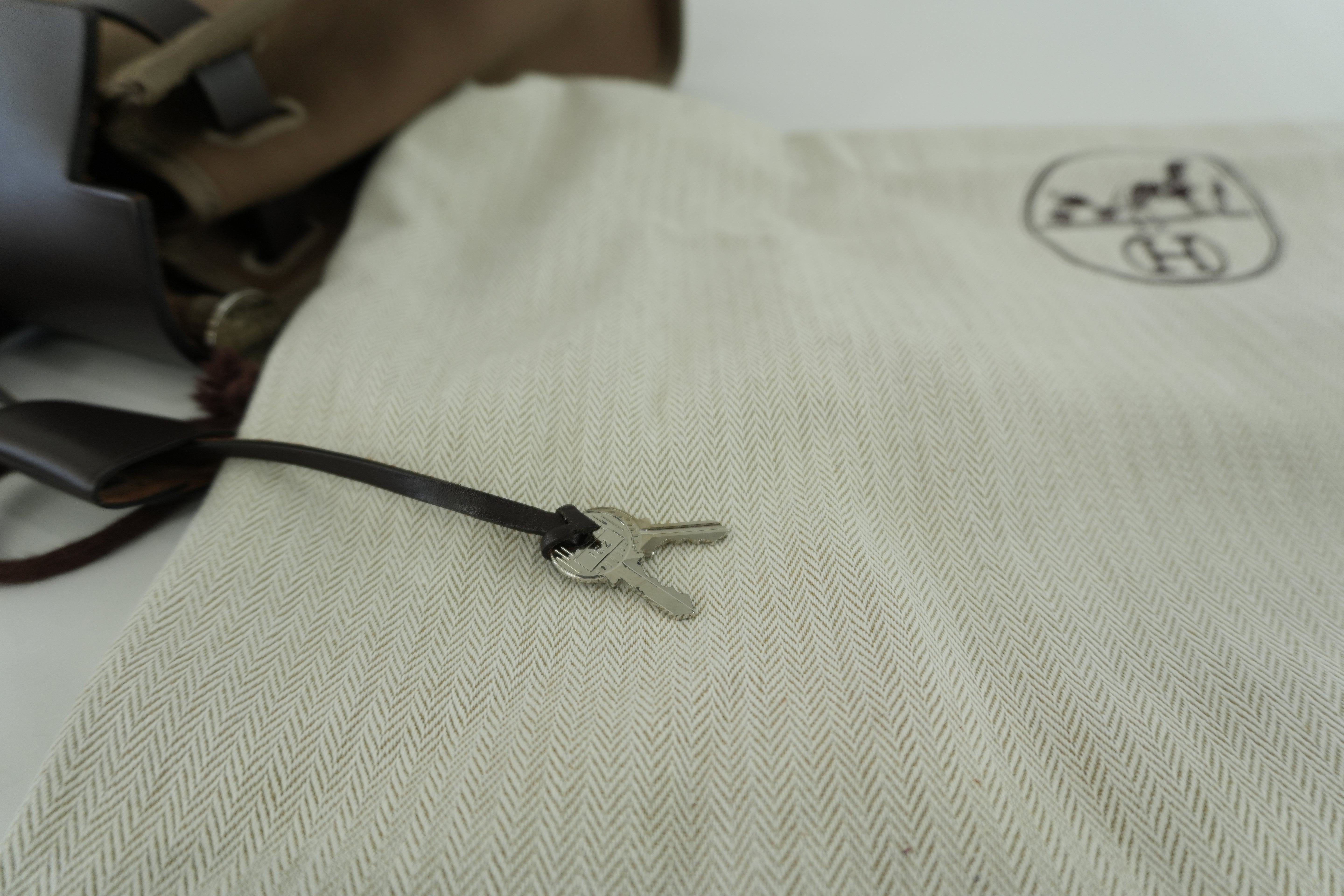 Hermes Herbag Herzip 31 Brown Used