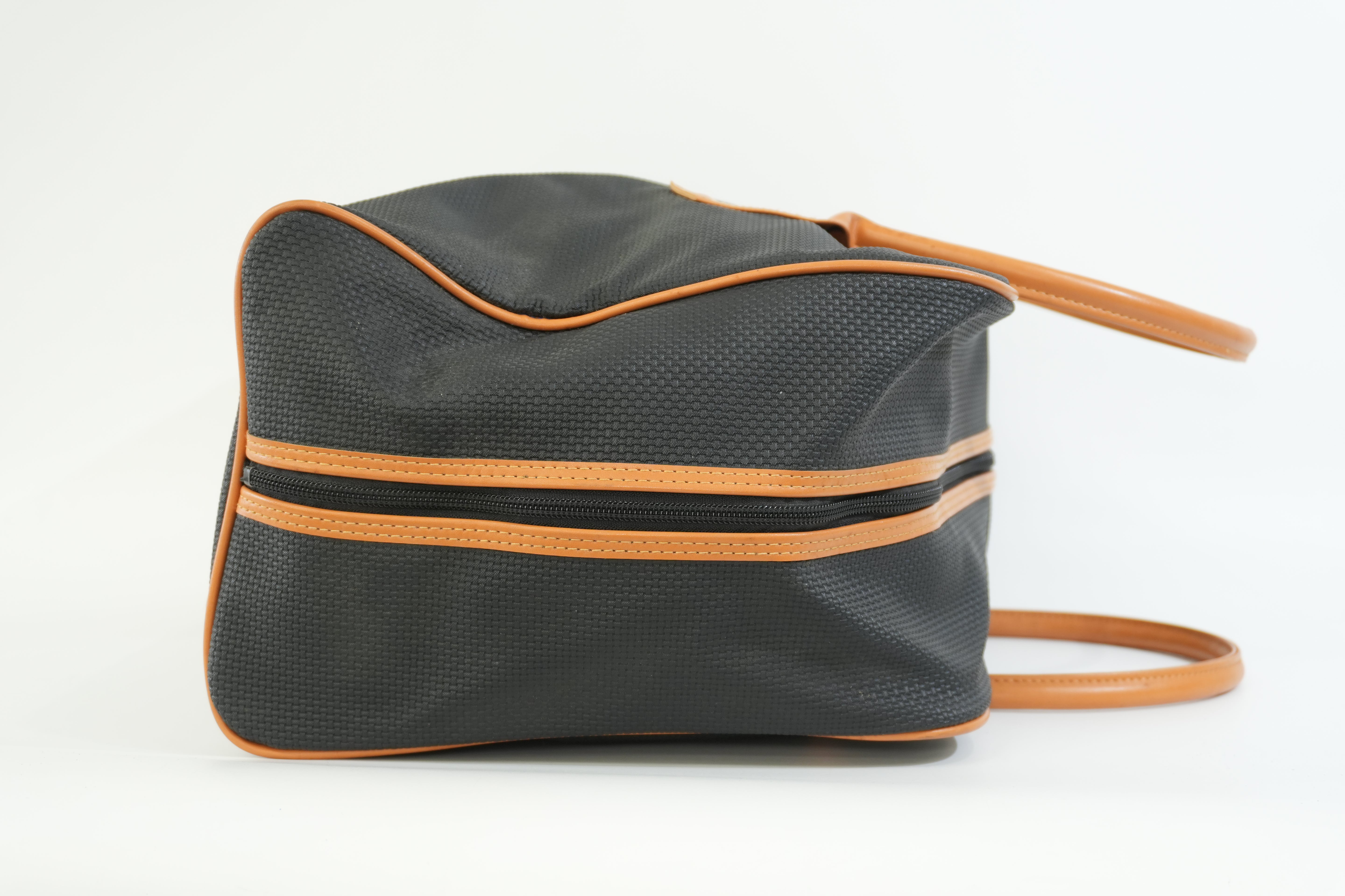 Pre-owned Saint Laurent Travel Boston Bag Black