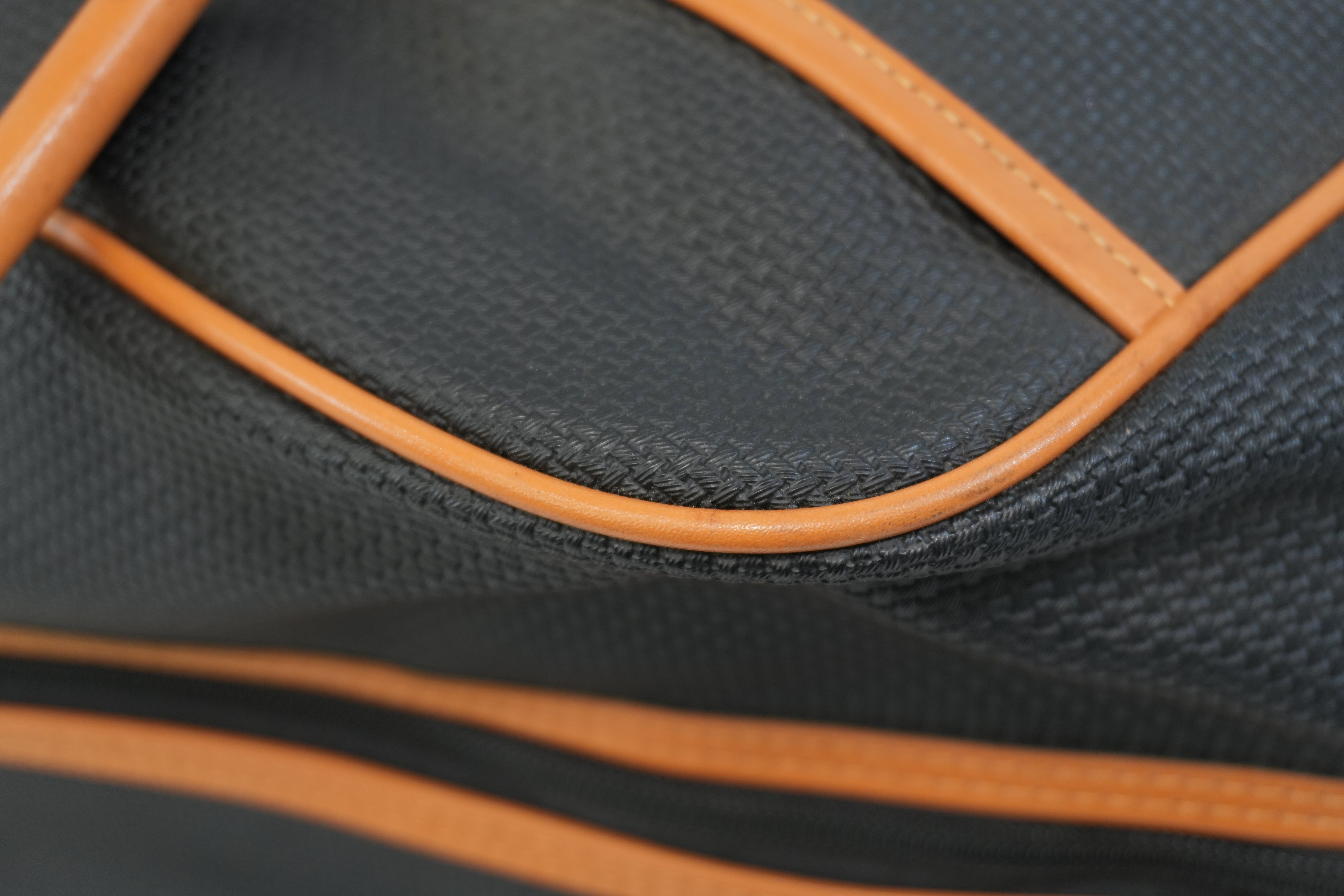 Pre-owned Saint Laurent Travel Boston Bag Black