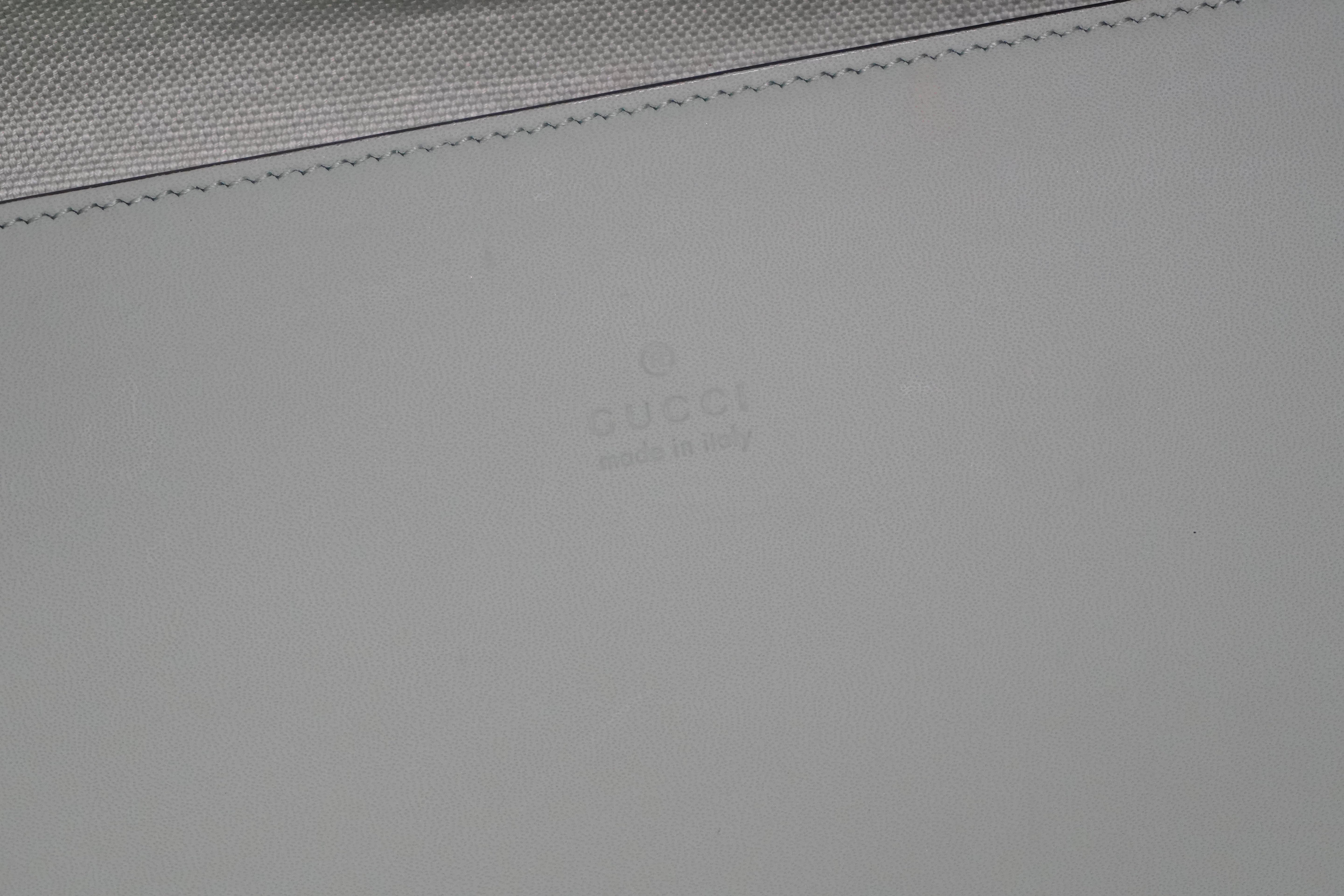 Pre-owned Gucci Large Ophidia GG Tote Bag Green