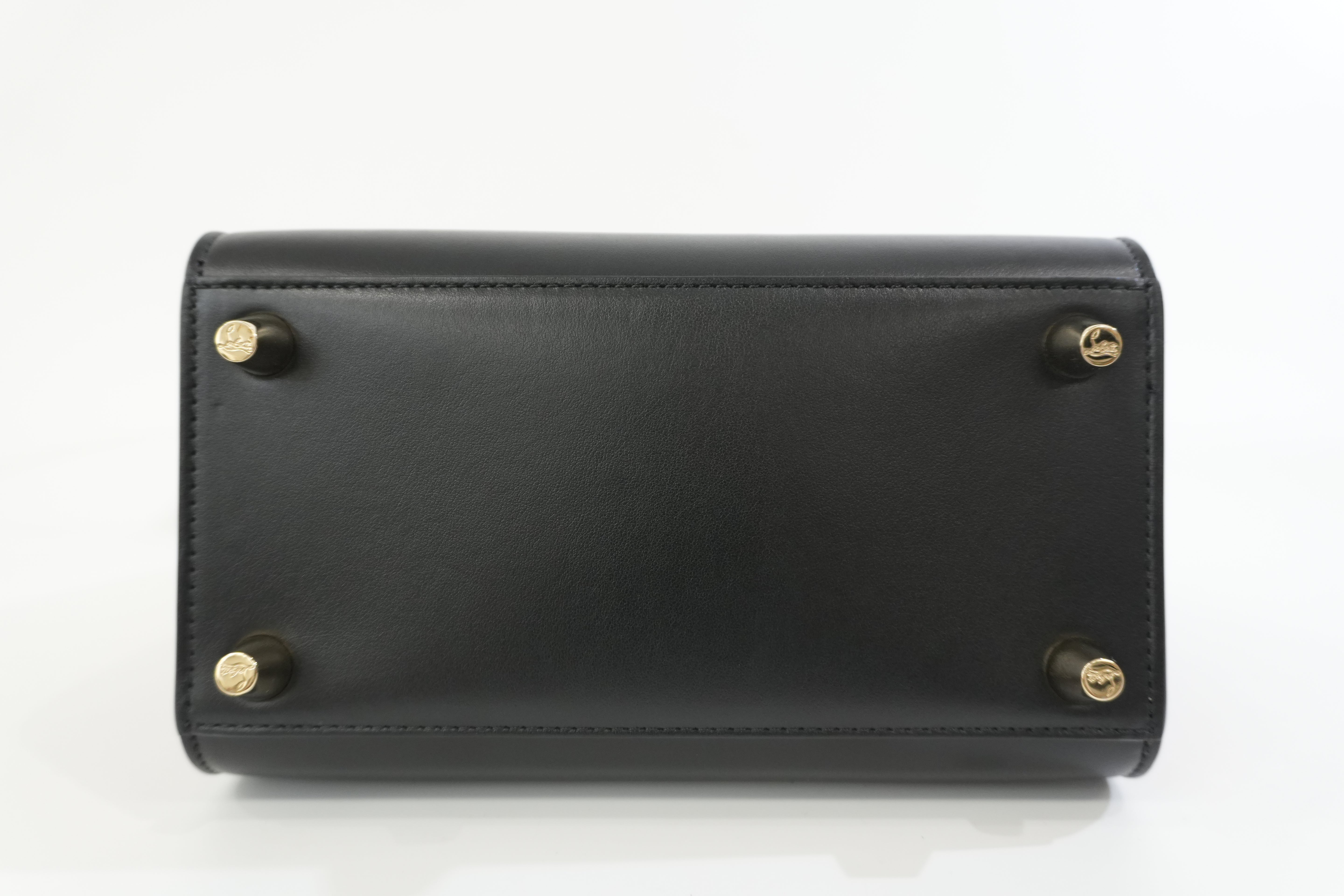 Pre-owned Christian Louboutin Two Way Paloma Mini Shoulder Bag Black