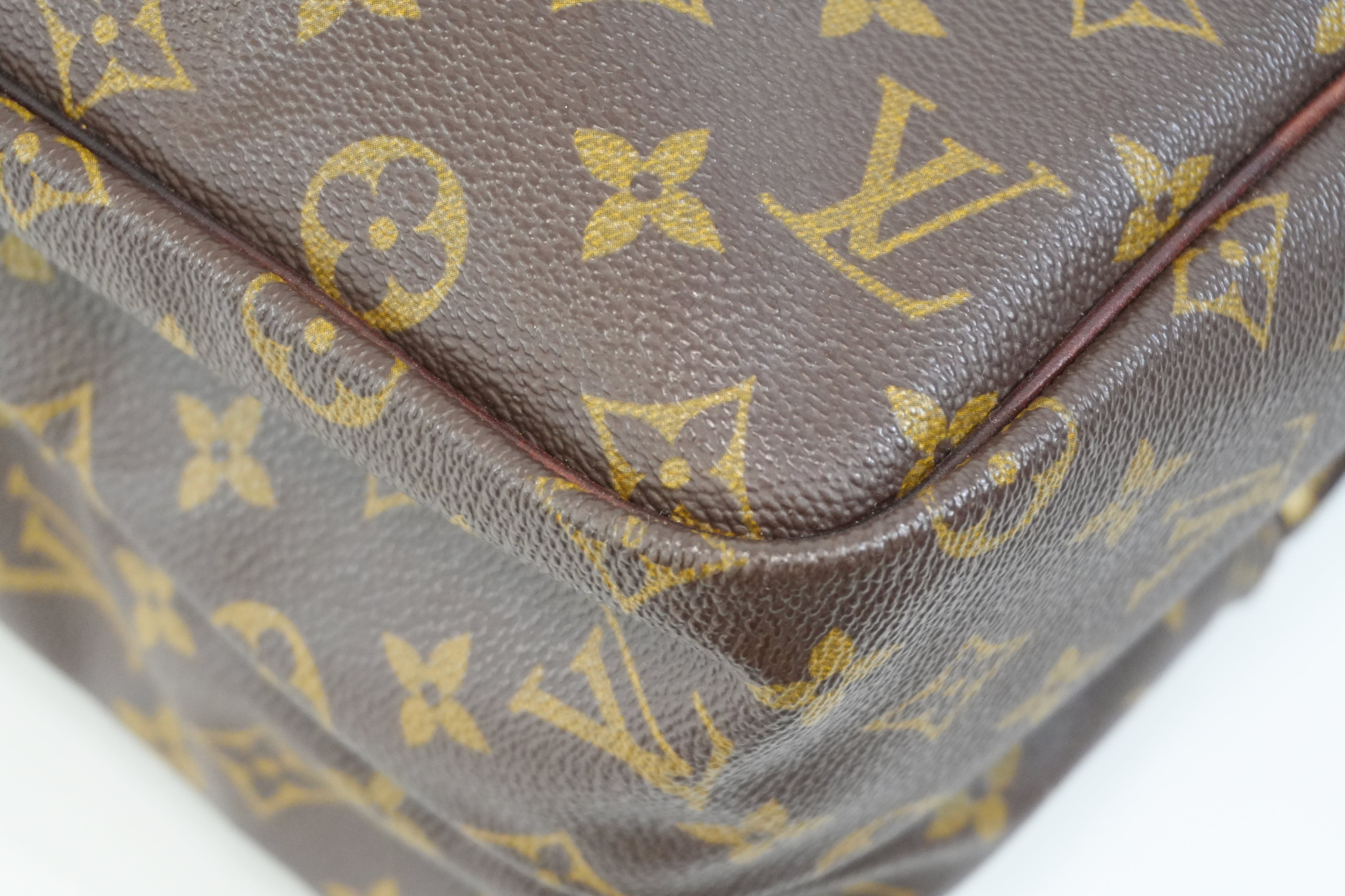 Pre-owned Louis Vuitton Monogram Reporter GM Messenger Bag