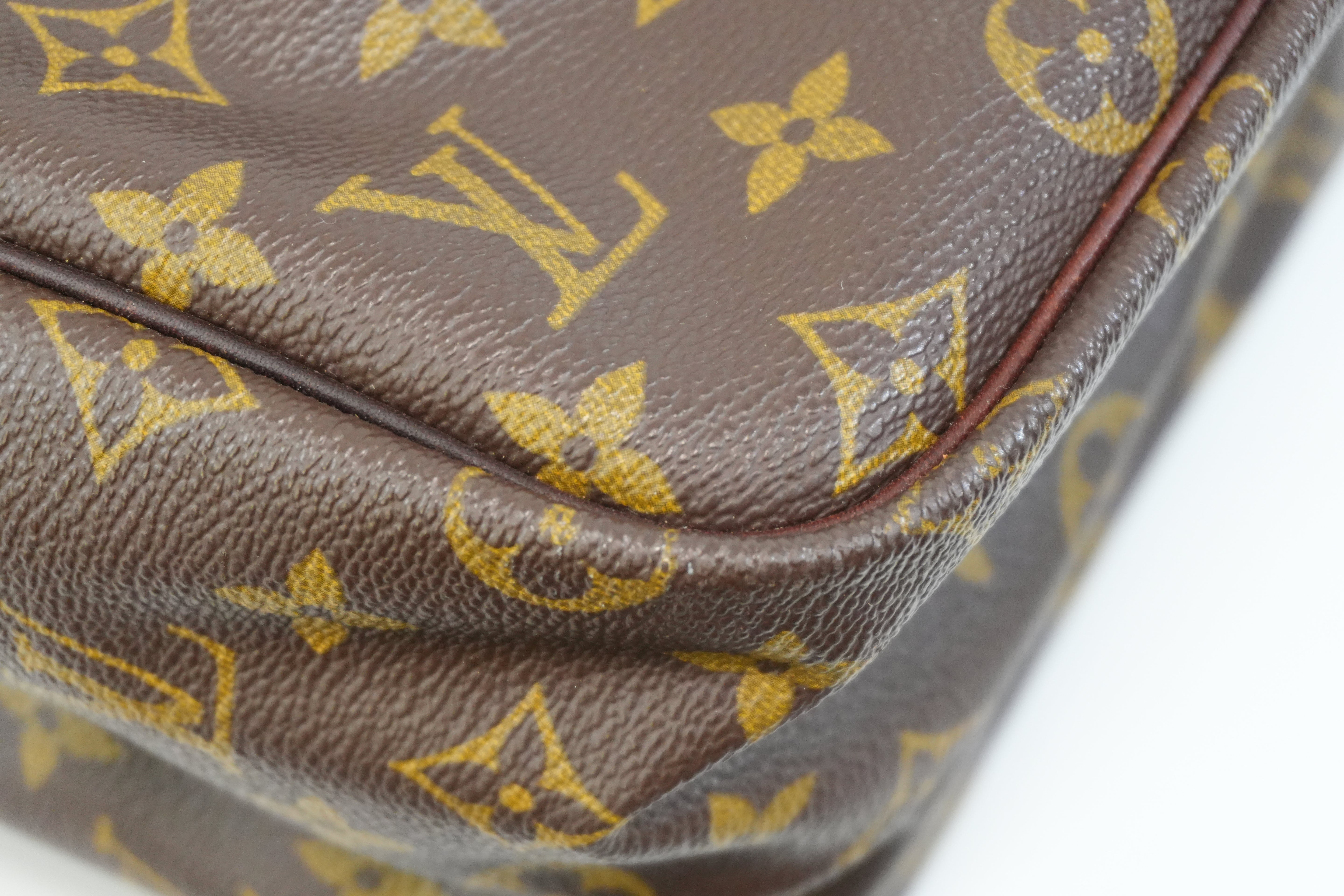 Pre-owned Louis Vuitton Monogram Reporter GM Messenger Bag