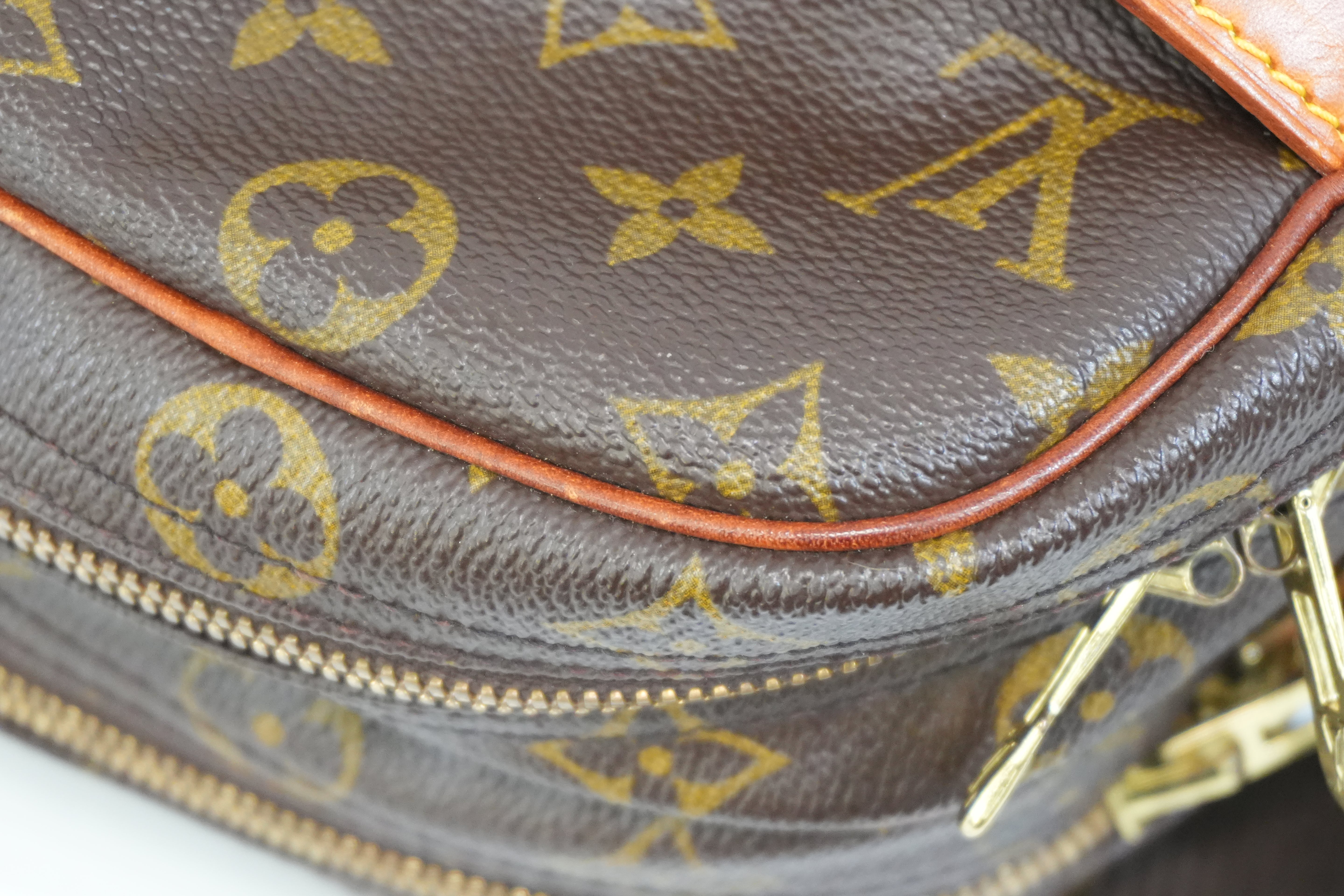 Pre-owned Louis Vuitton Monogram Reporter GM Messenger Bag