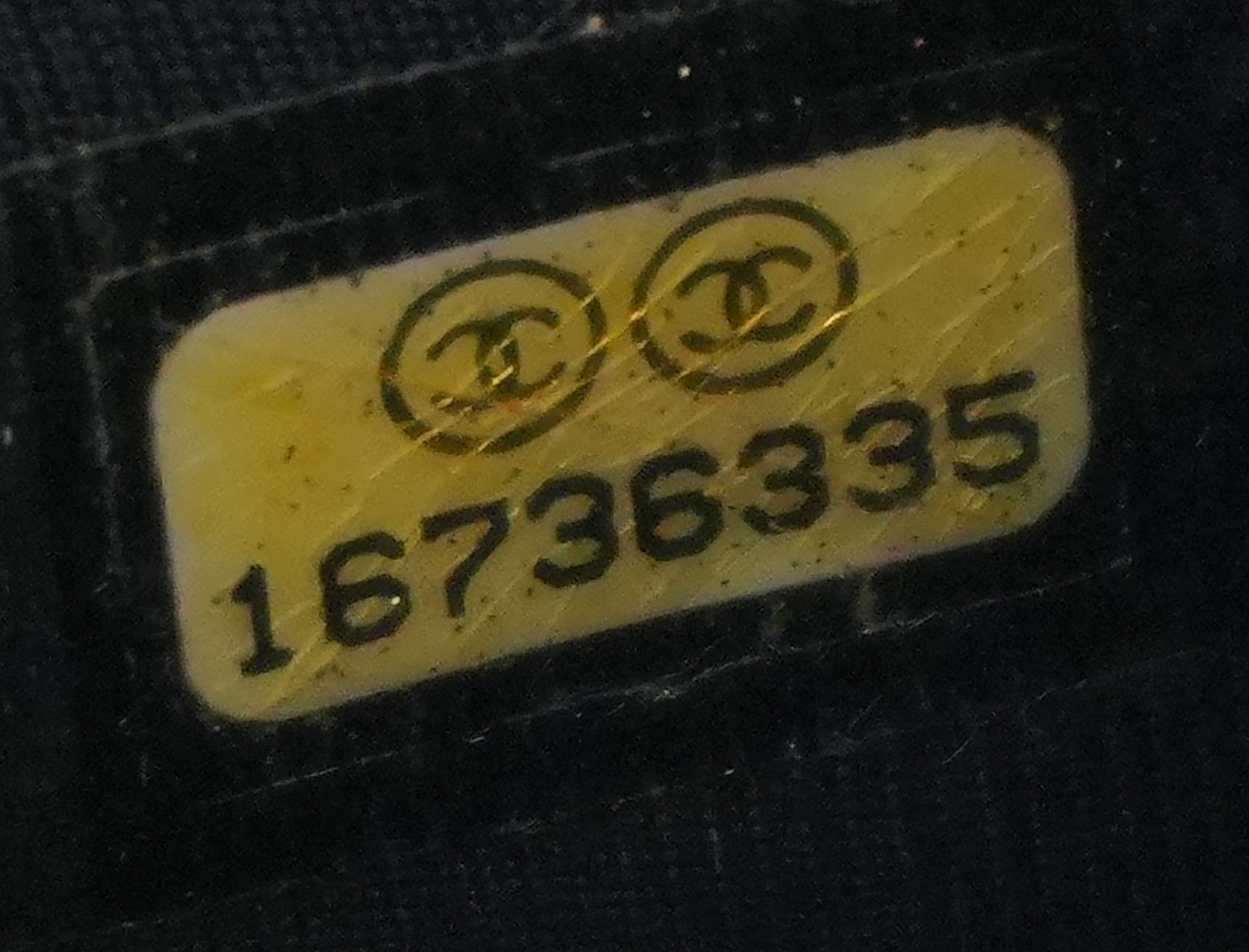 Chanel Caviar Wallet on Chain Used