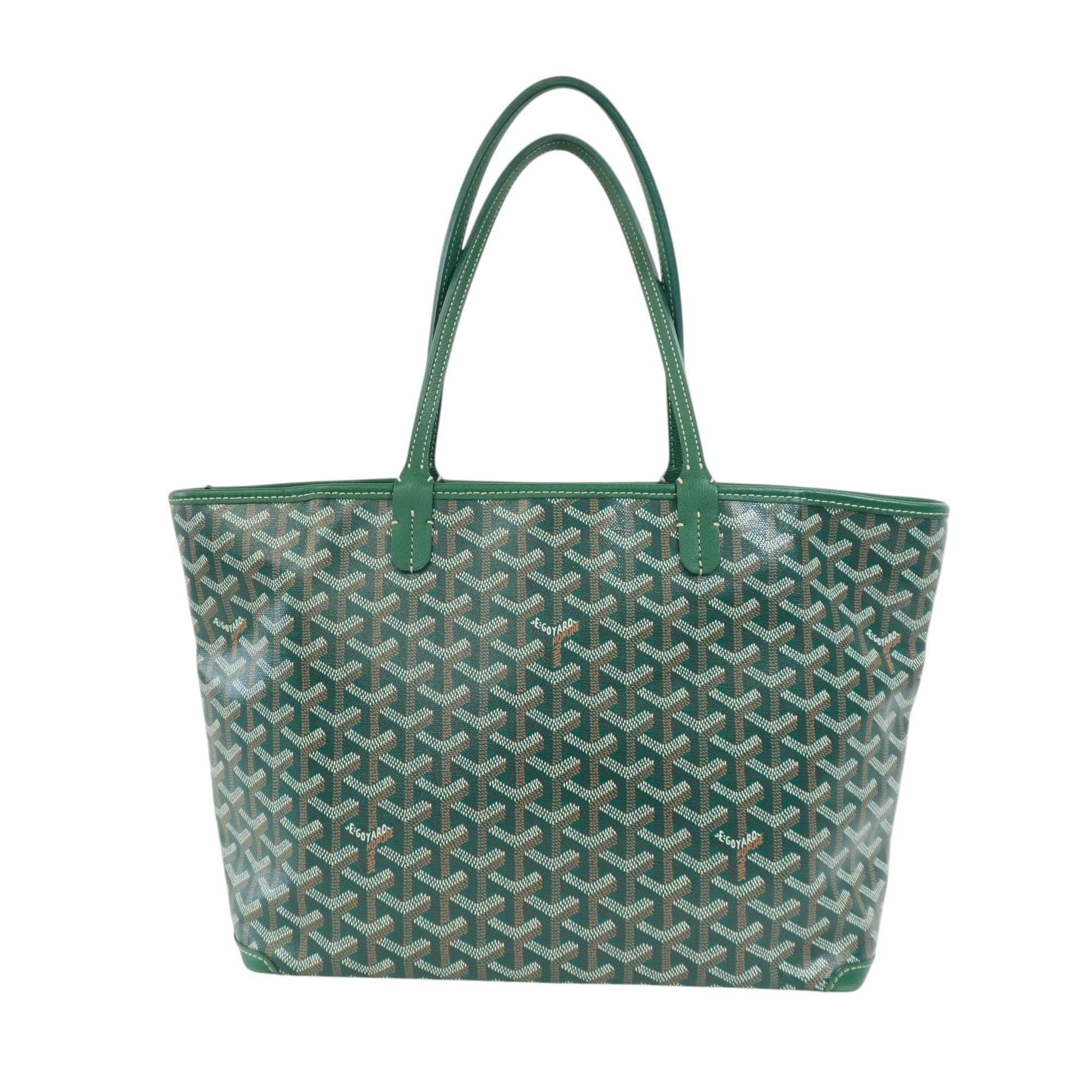 Pre-owned Goyard Artois PM Green