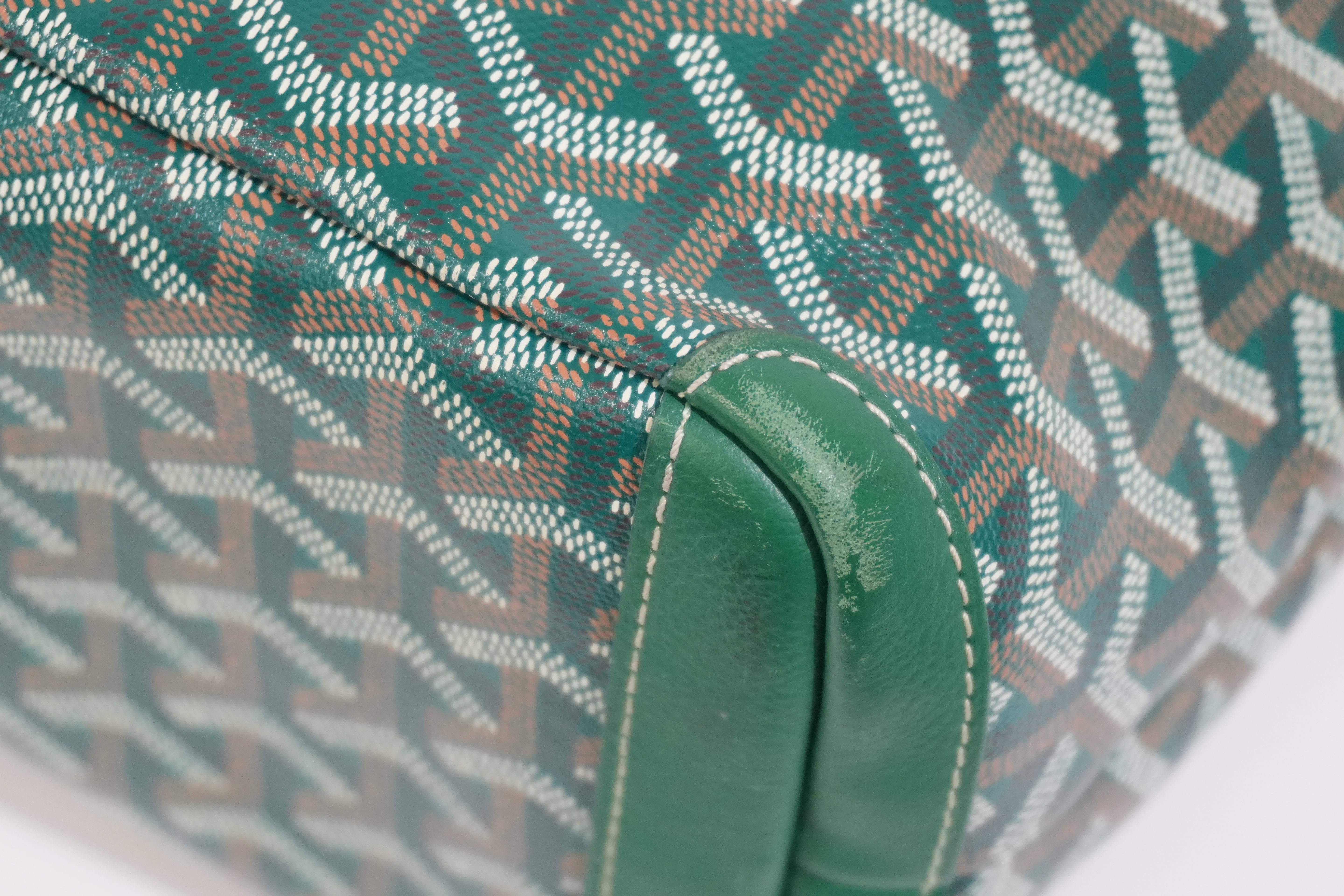 Pre-owned Goyard Artois PM Green