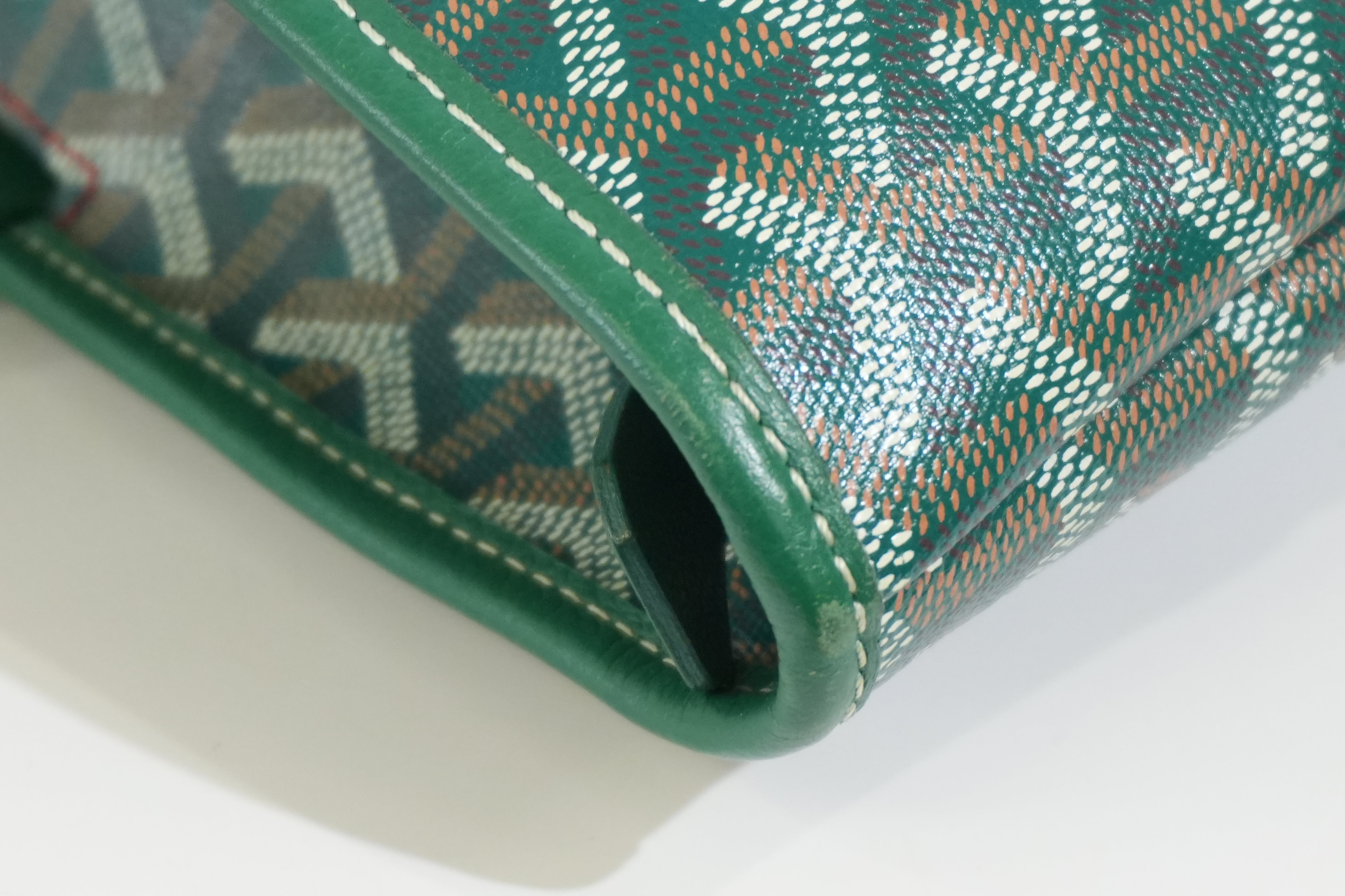 Pre-owned Goyard Artois PM Green