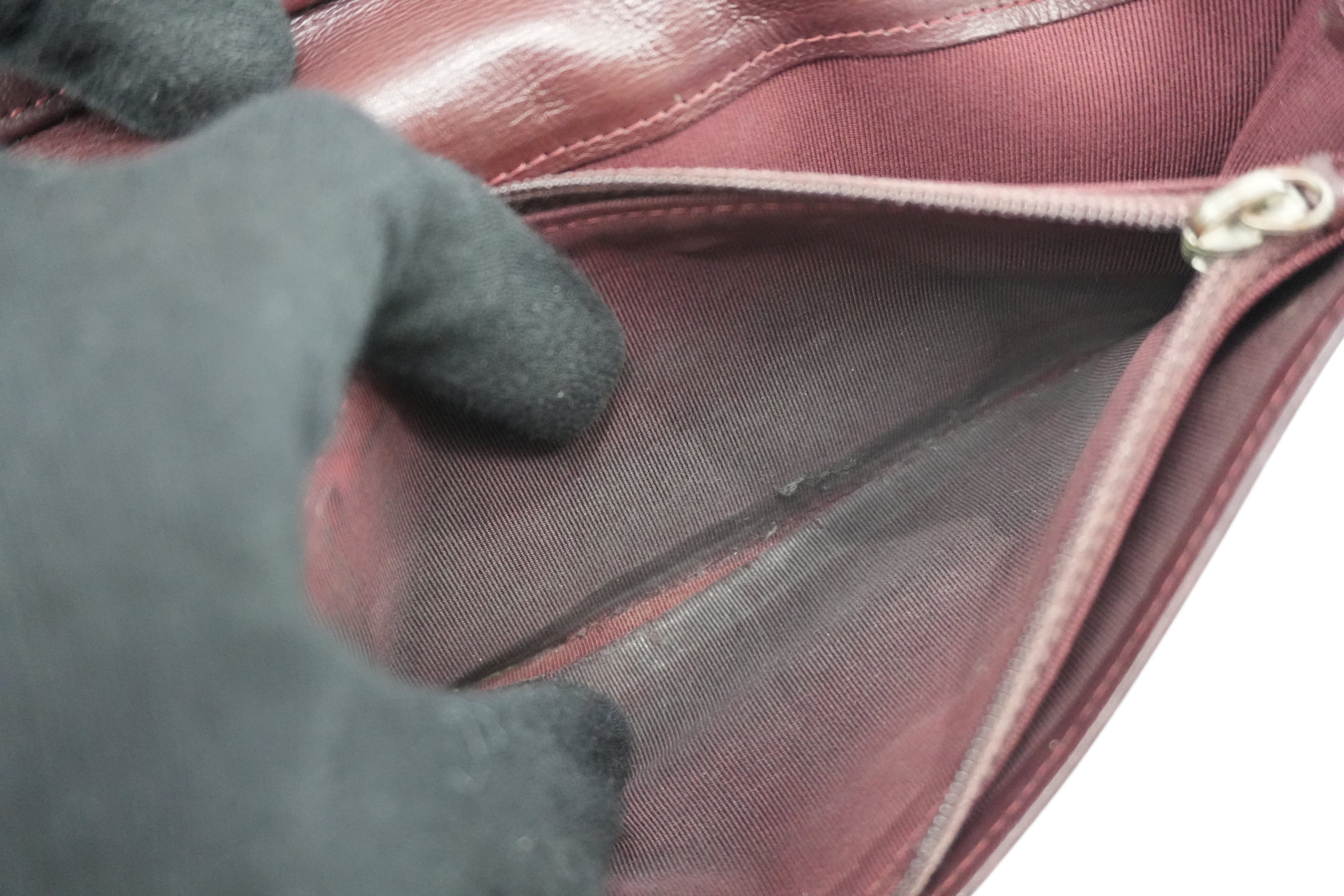 Chanel Lambskin Wallet Used