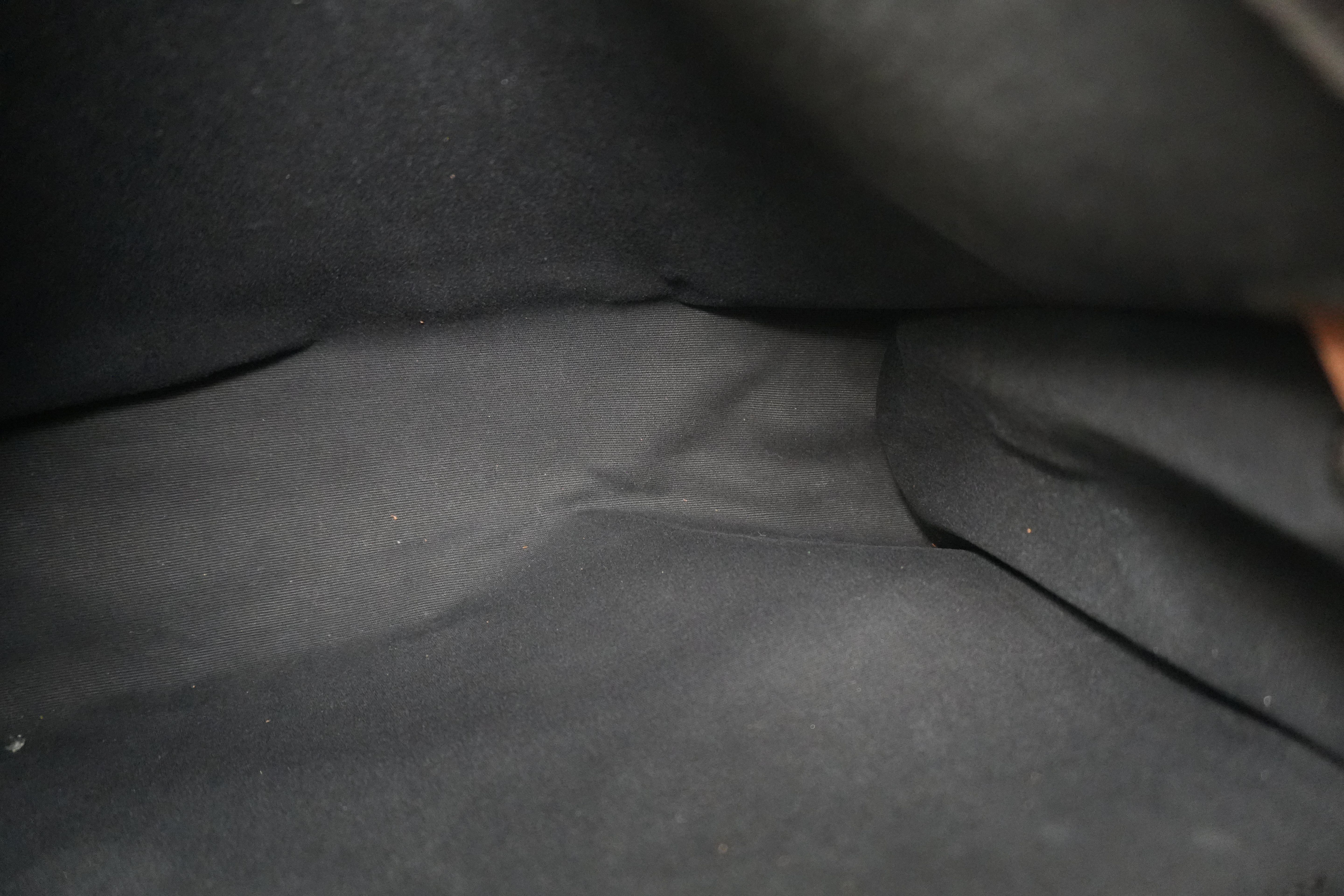 Pre-owned Hermes Canvas Herzip Tote Bag Black