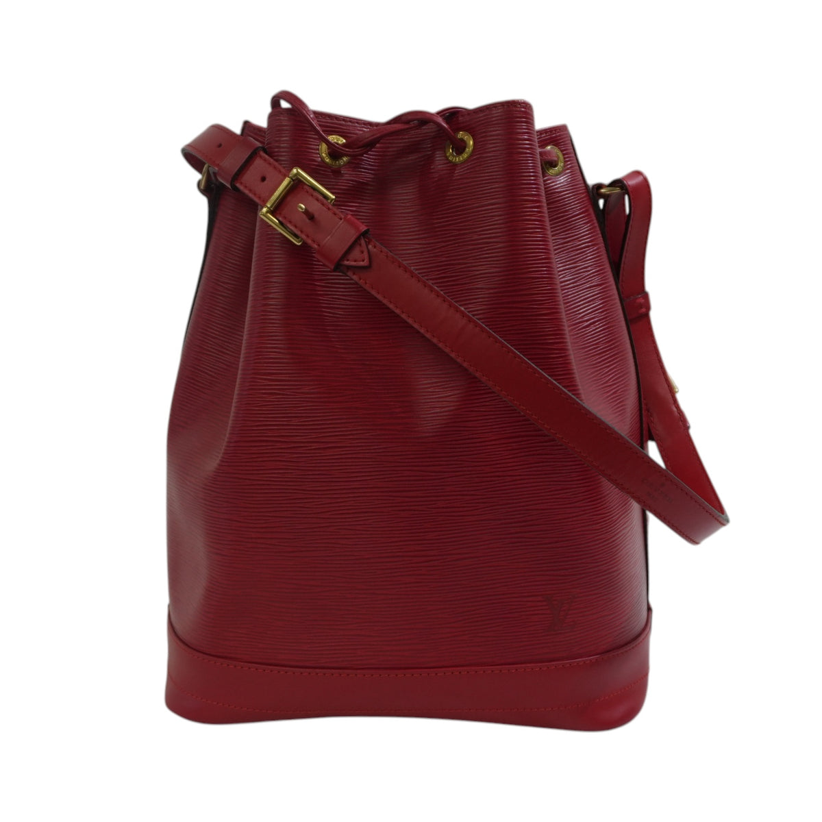 Pre-Owned Louis Vuitton Epi Noe GM Bucket Bag red