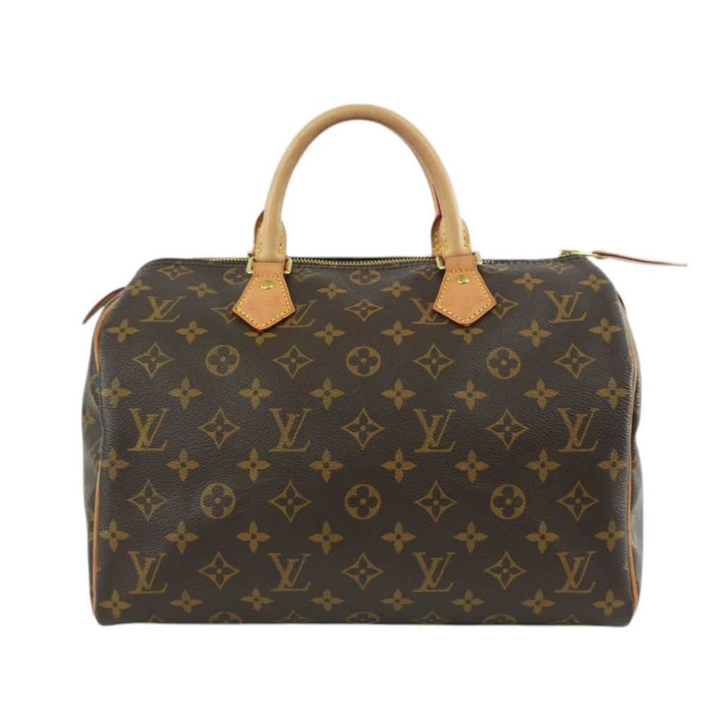 Louis Vuitton Monogram Speedy 30 Handbag Used