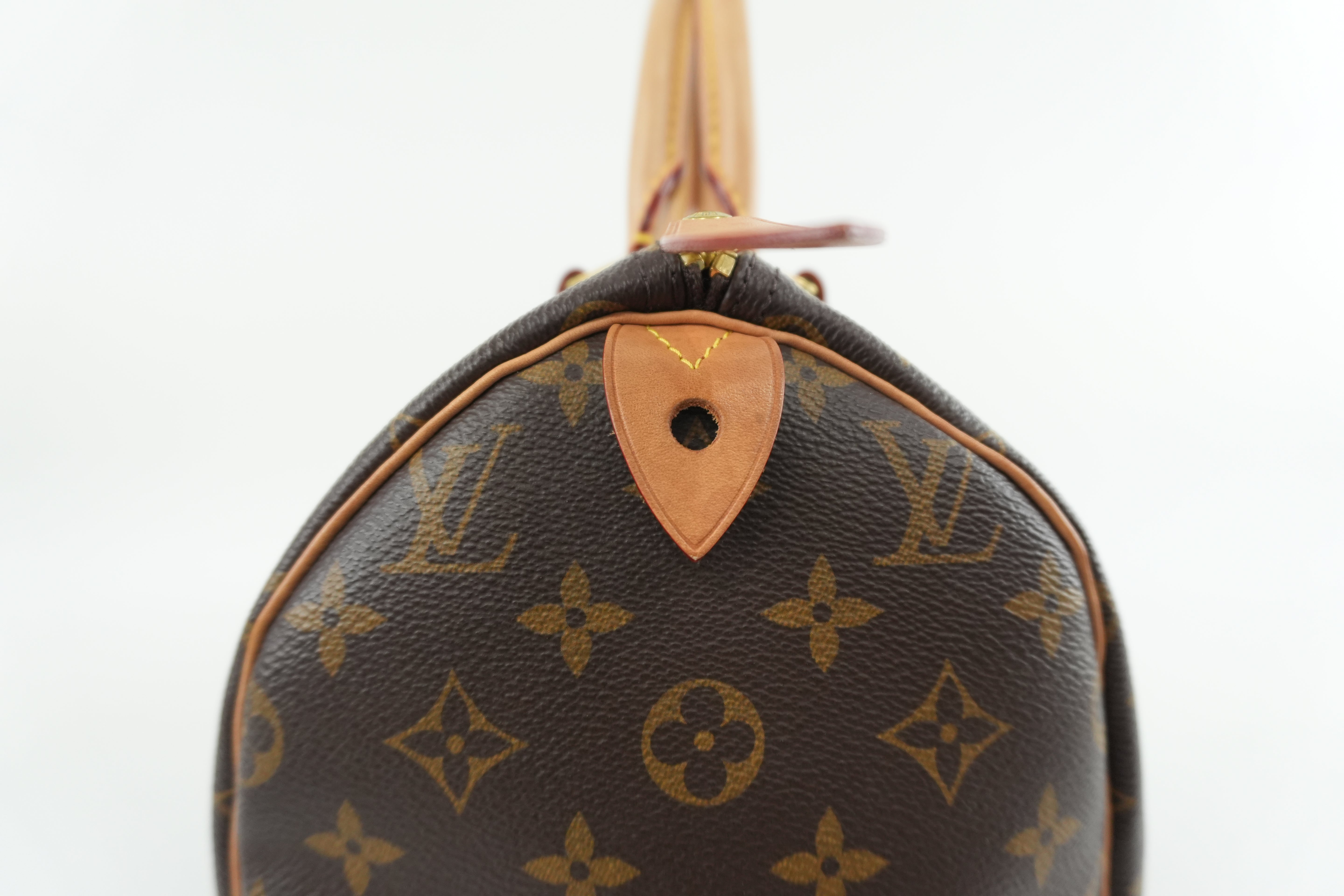 Louis Vuitton Monogram Speedy 30 Handbag Used