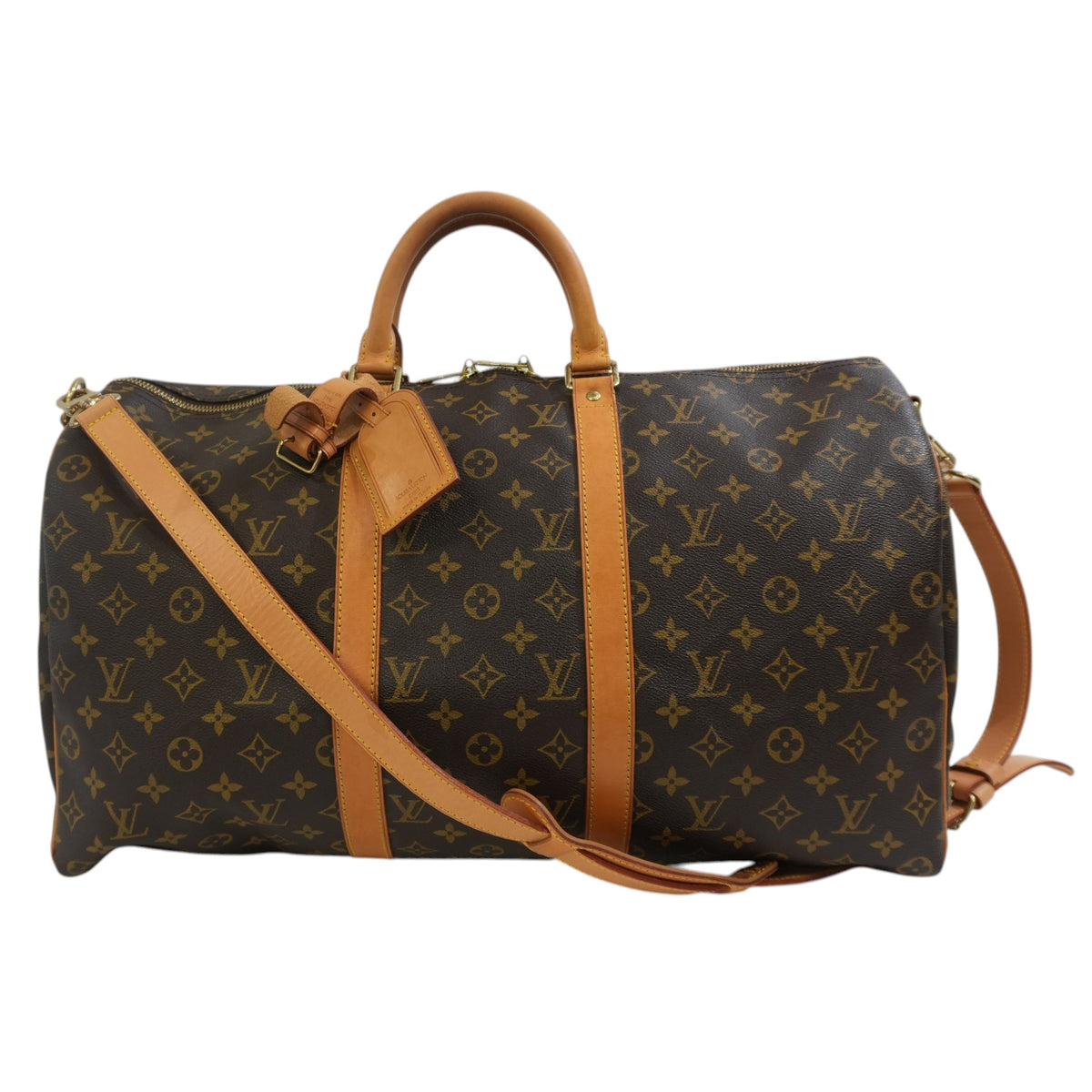 Pre-Owned Louis Vuitton Keepall Bandouliere 50 Travel Bag