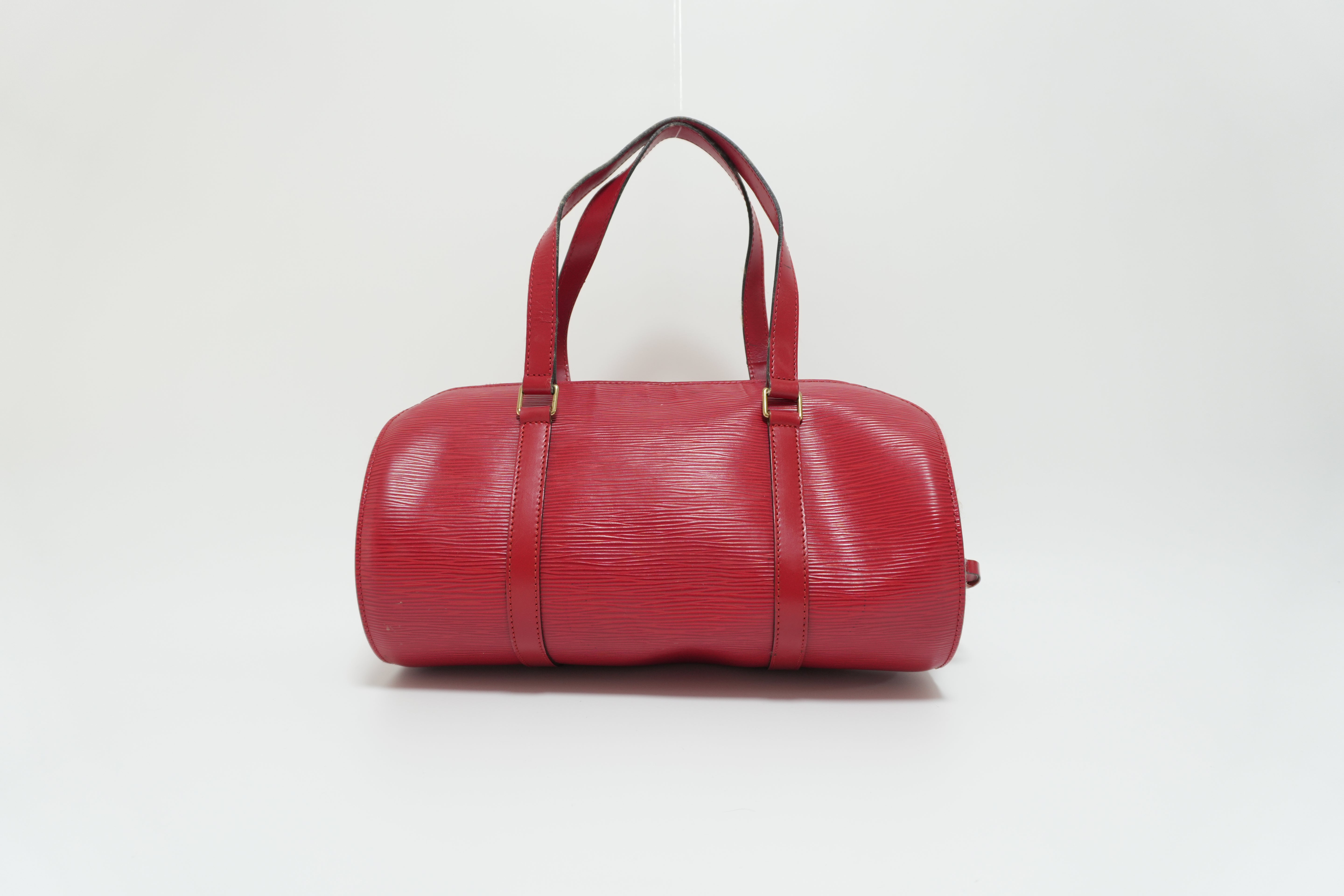 ルイヴィトン エピ スフロ ハンドバッグ レッド 中古