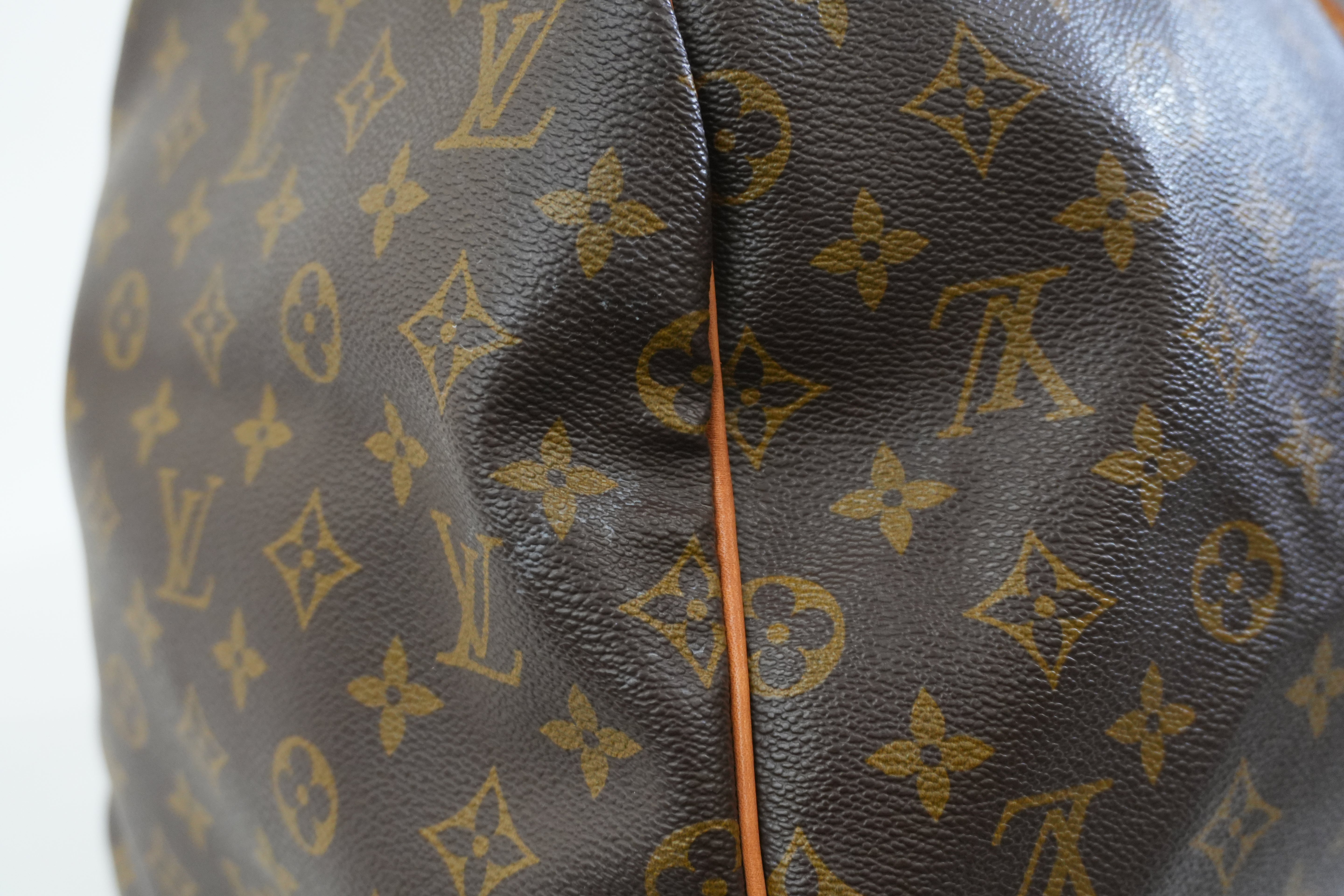 Pre-owned Louis Vuitton Monogram Keepall 55 Travel Bag