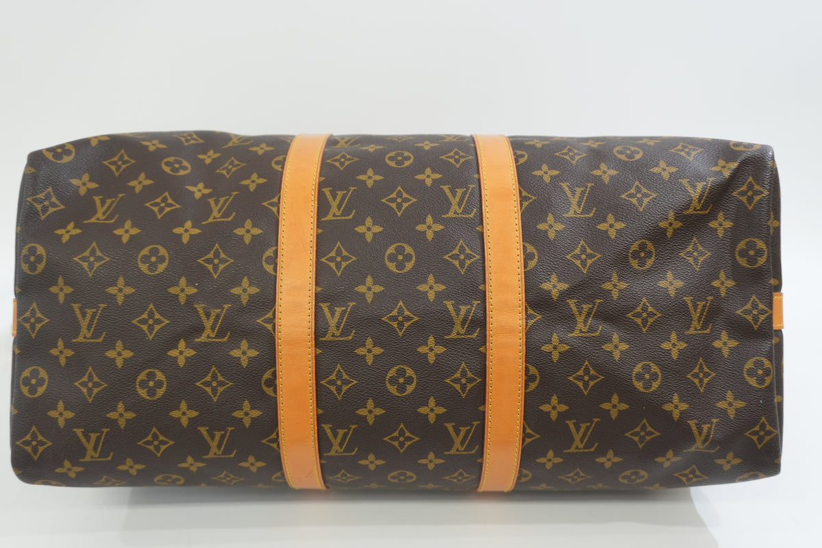 Pre-Owned Louis Vuitton Keepall Bandouliere 50 Travel Bag