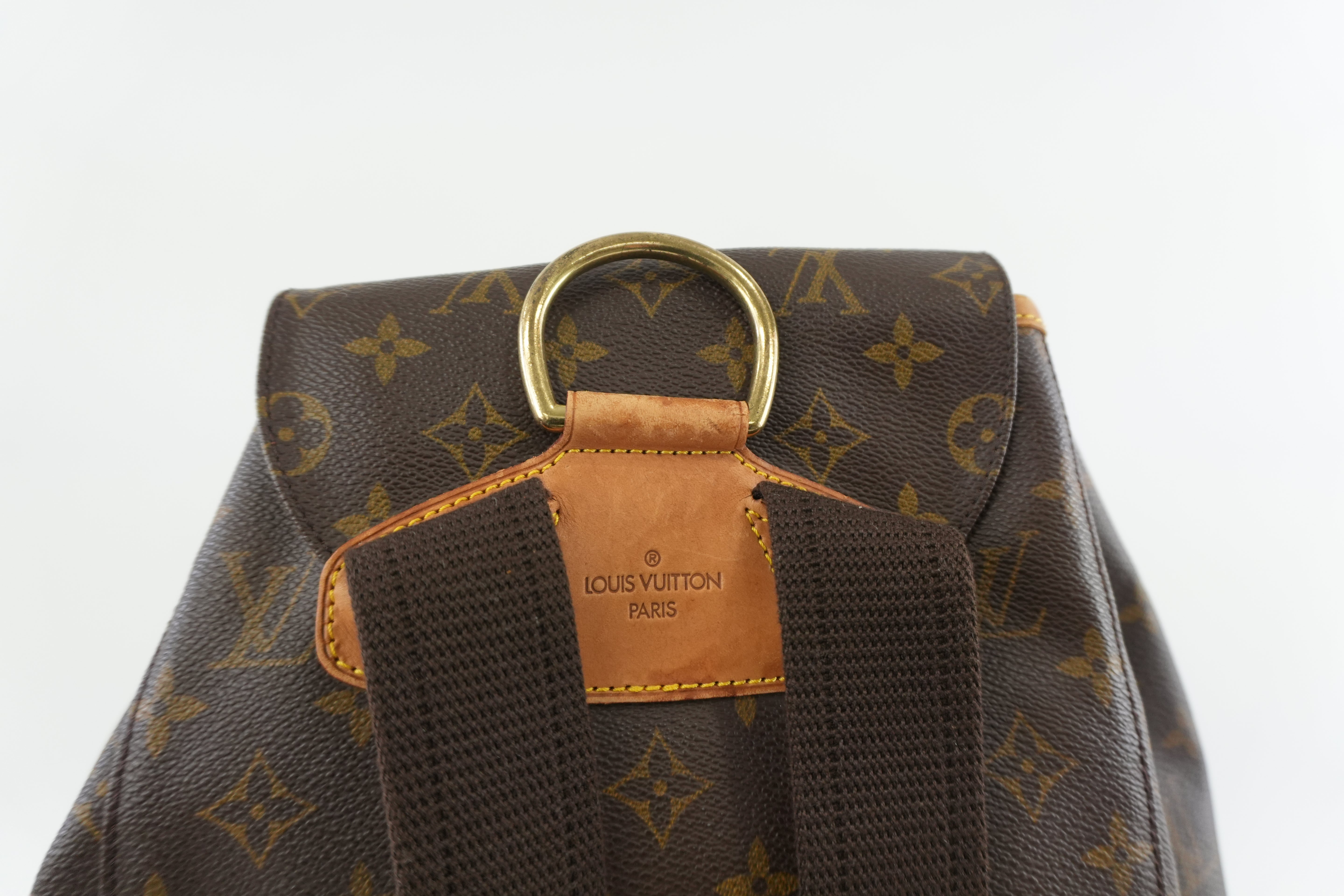 Louis Vuitton Monogram Montsouris GM Backpack Used
