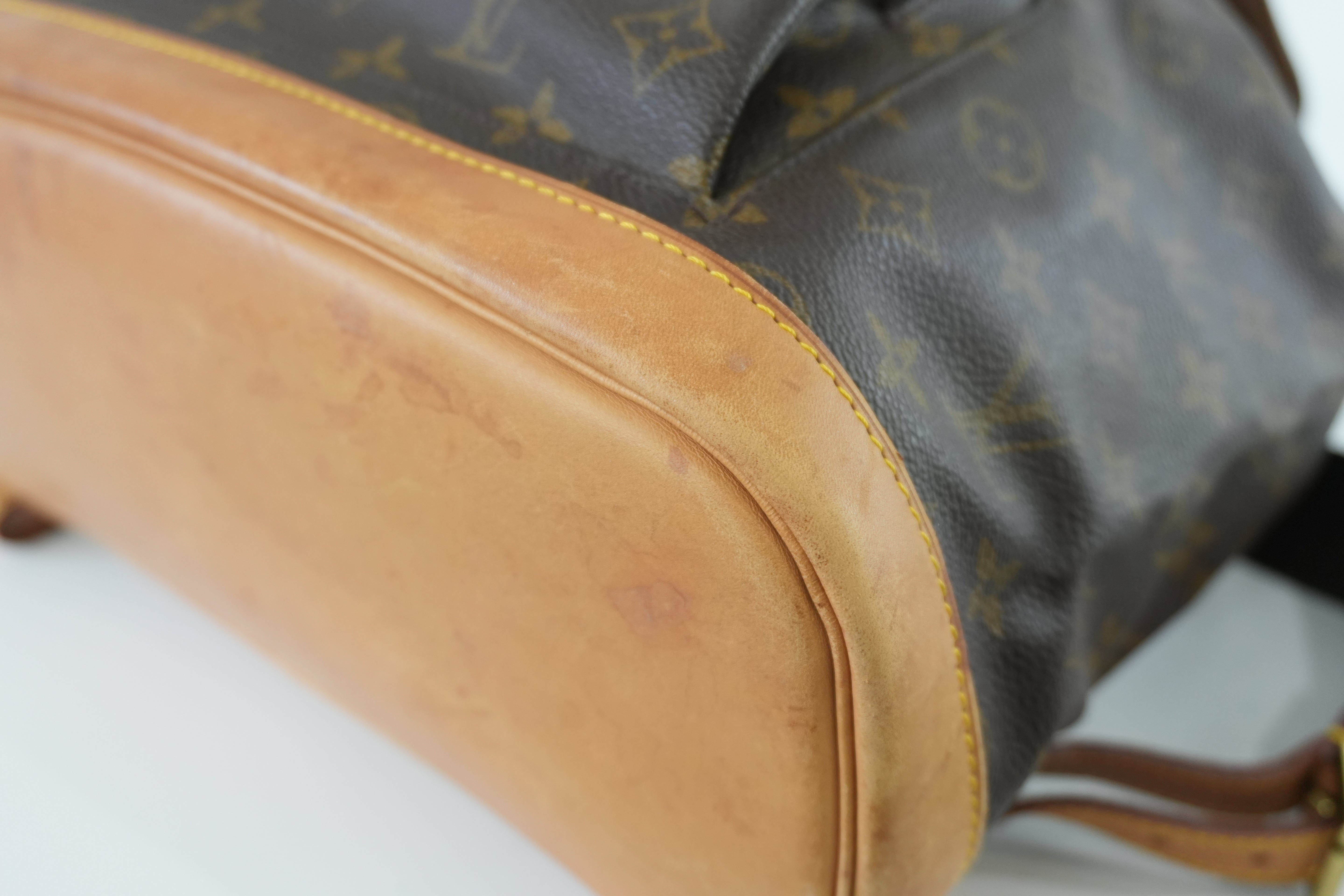 Louis Vuitton Monogram Montsouris GM Backpack Used