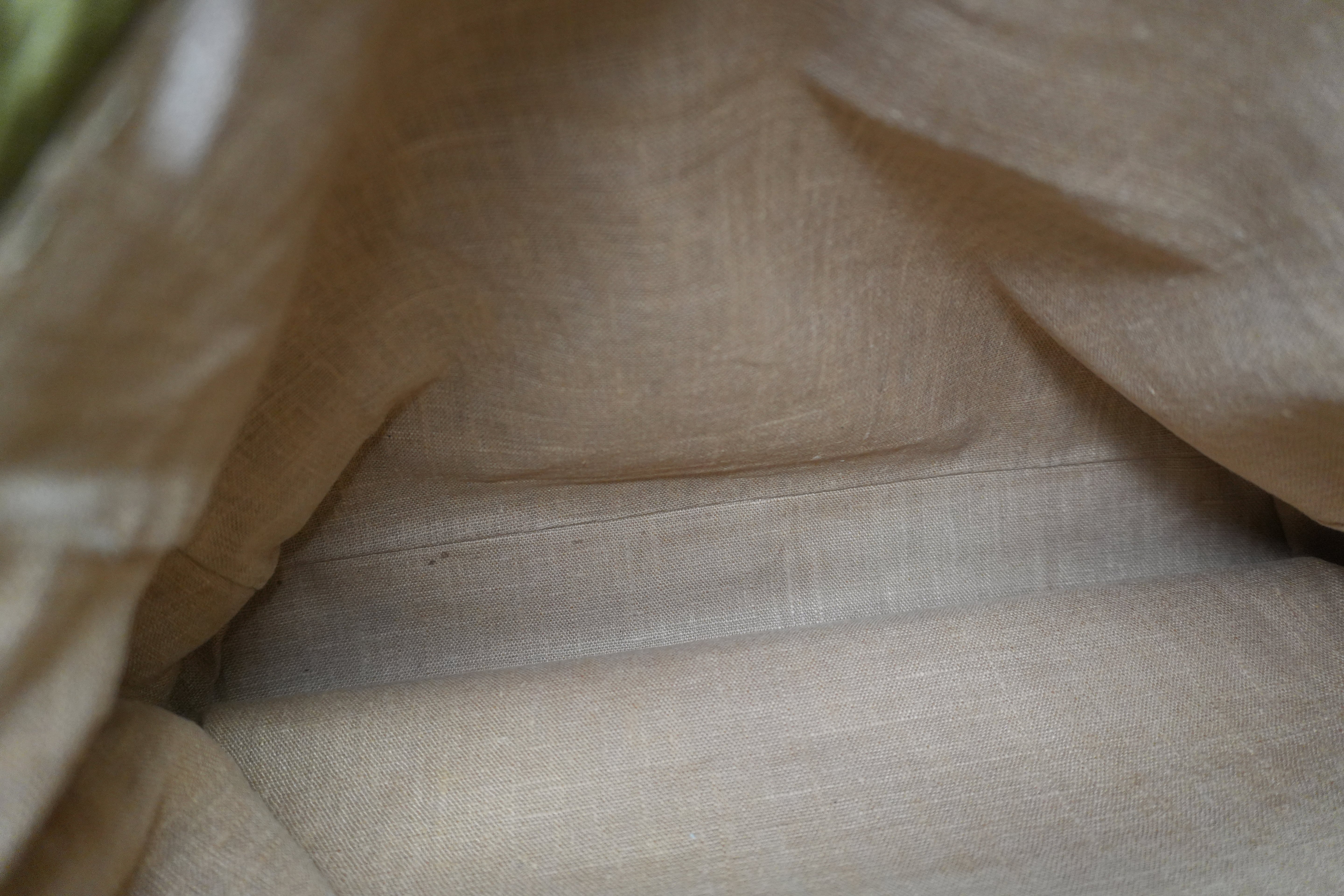 Pre-owned Fendi Calfskin Leather Peek a Boo Shoulder Bag Green