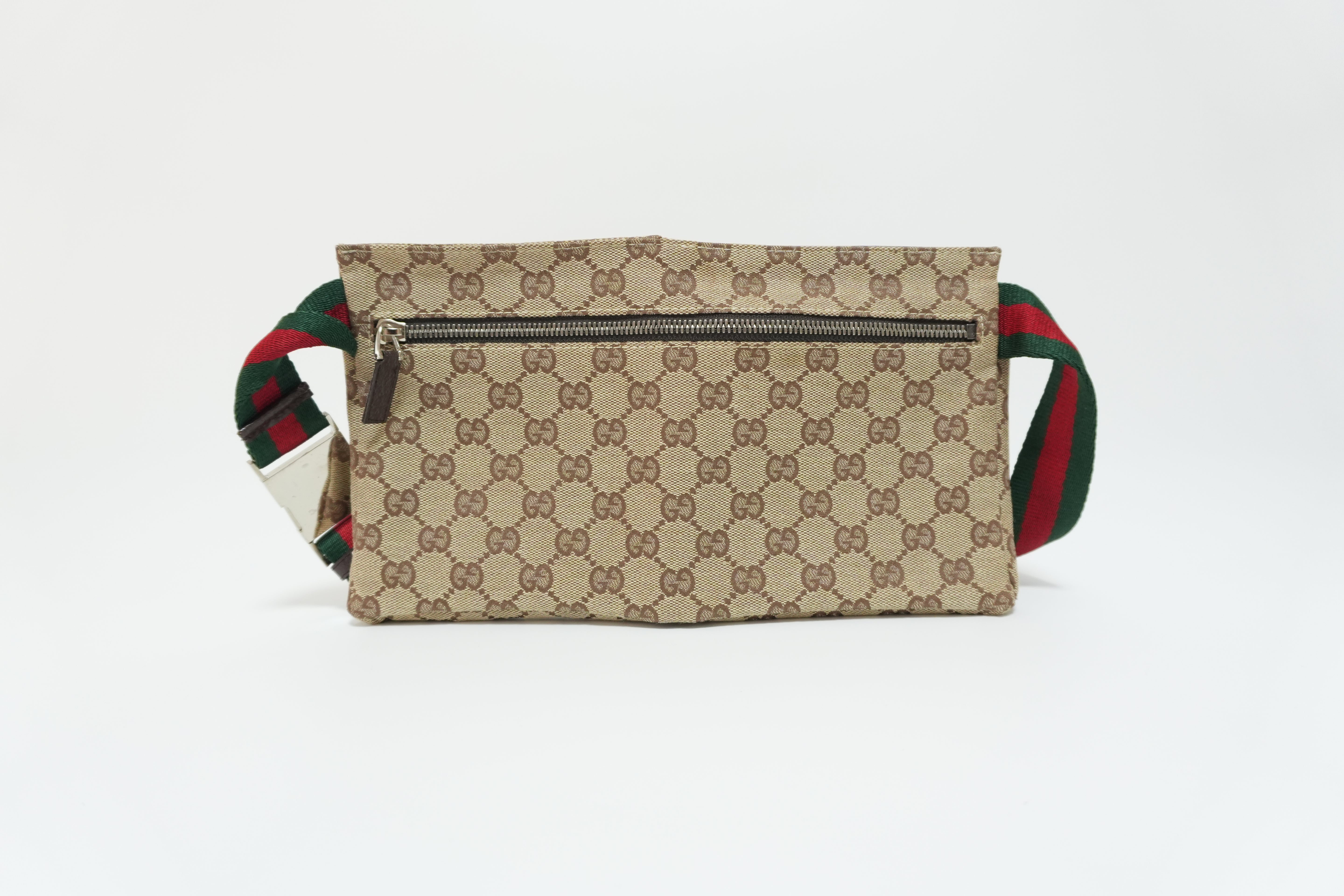 Gucci Canvas Belt Bag Used