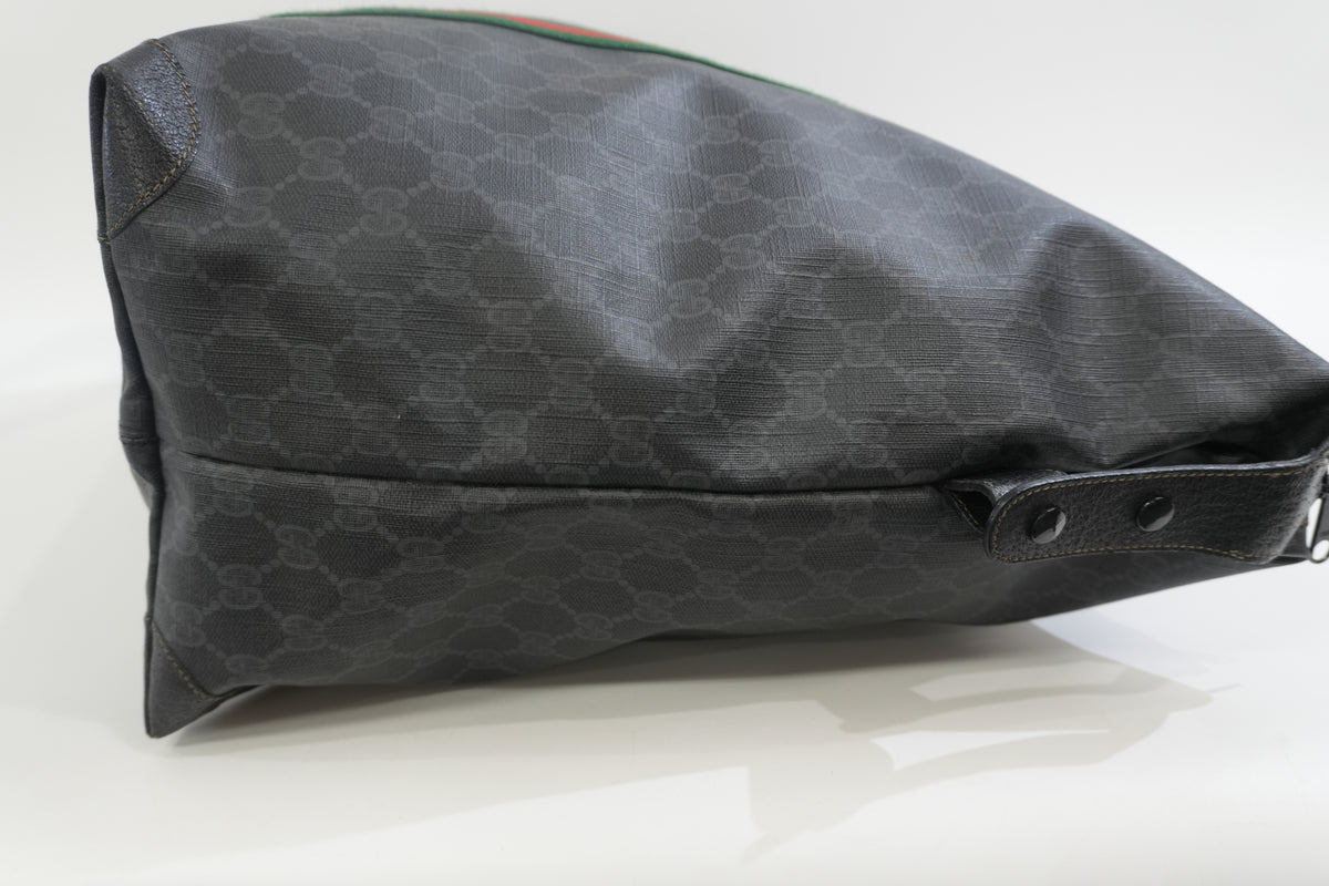 Pre-Owned Gucci Ophidia Travel Tote Bag Black