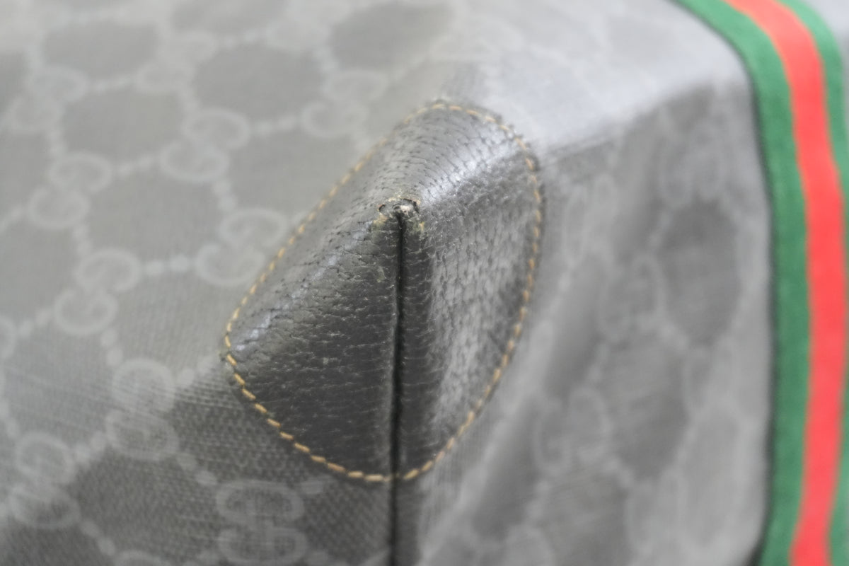 Pre-Owned Gucci Ophidia Travel Tote Bag Black