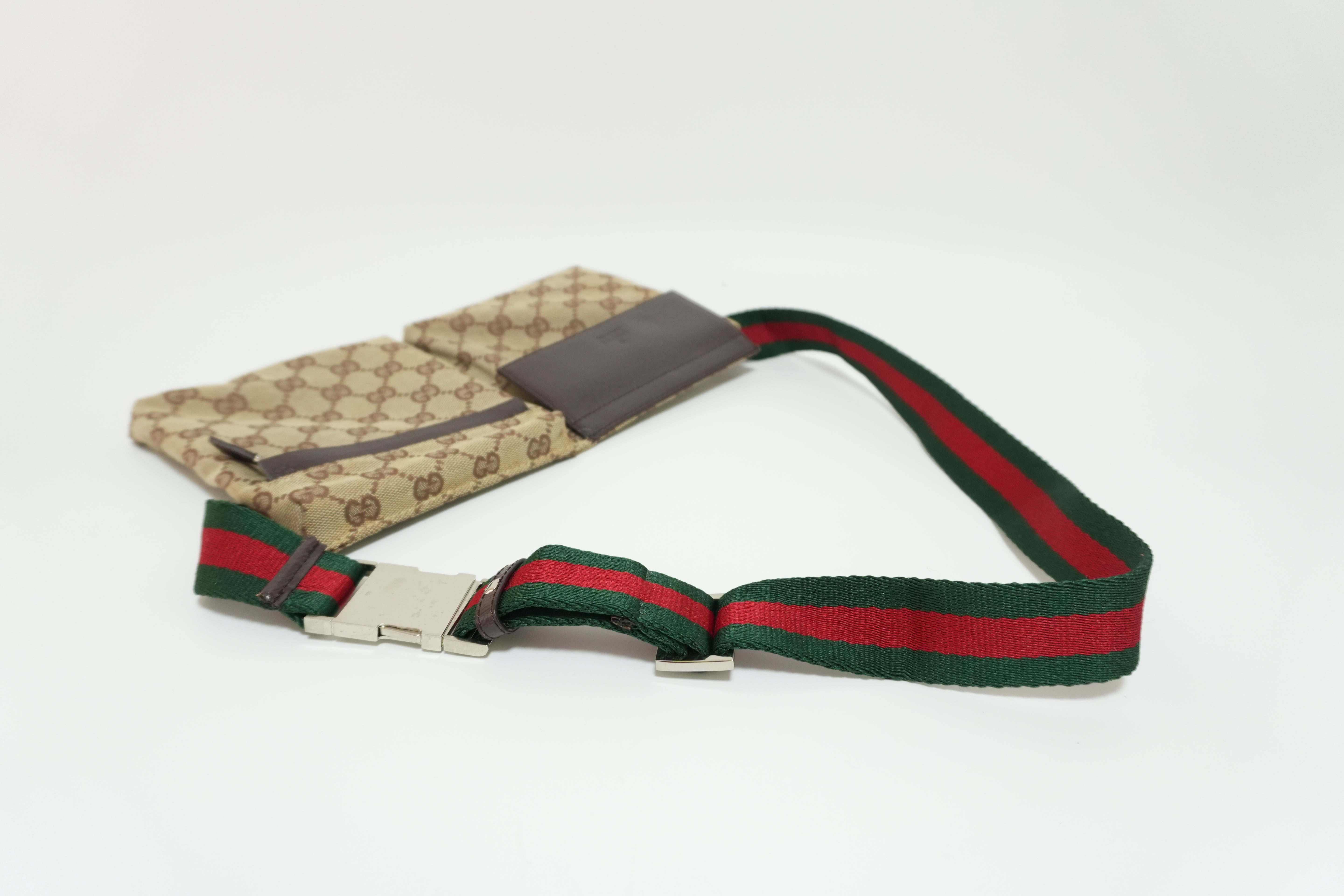 Gucci Canvas Belt Bag Used
