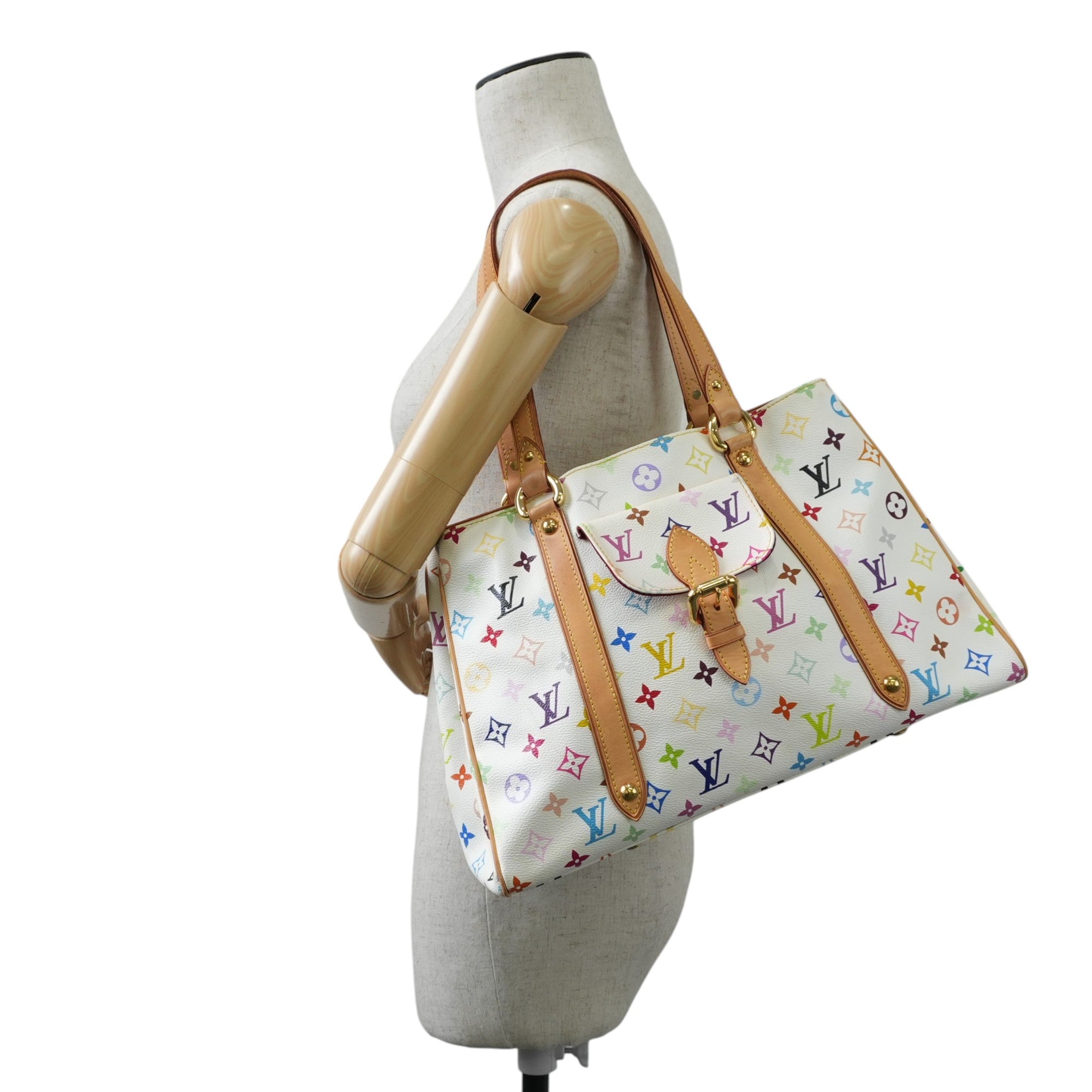 Louis Vuitton Multicolor Aurelia MM Shoulder Bag Used