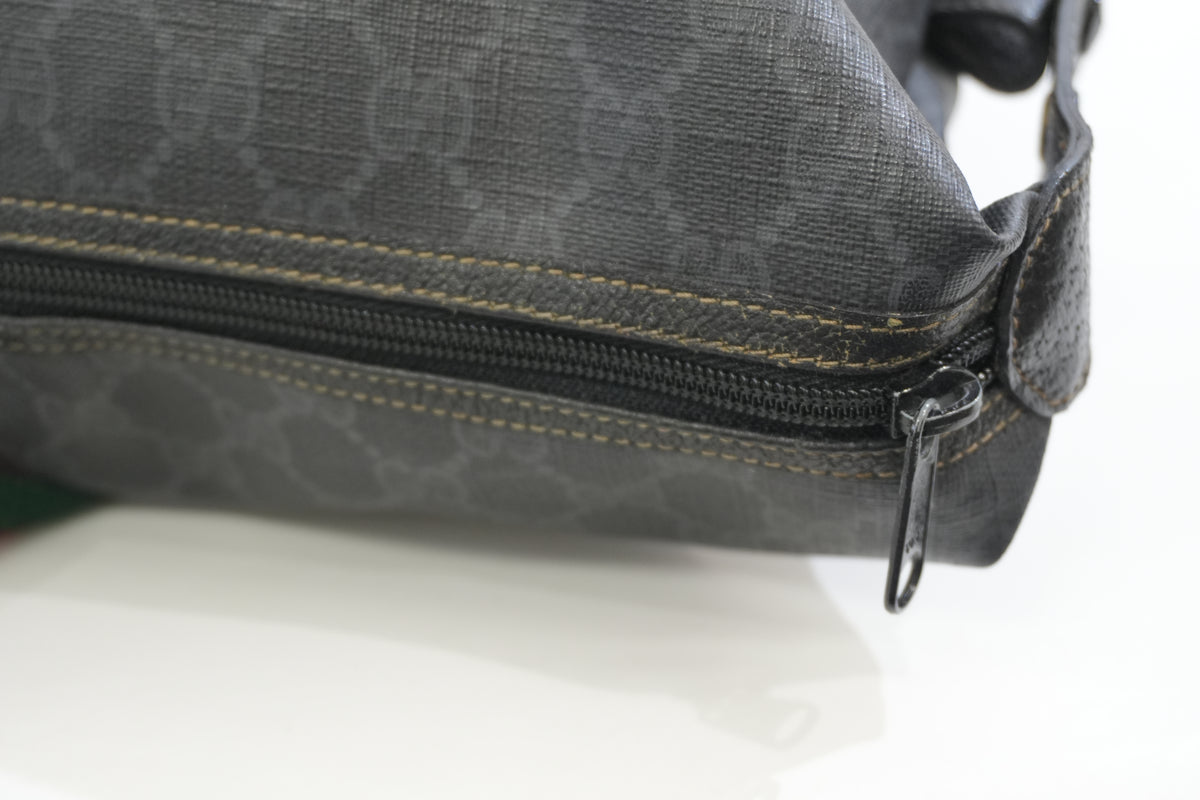 Pre-Owned Gucci Ophidia Travel Tote Bag Black
