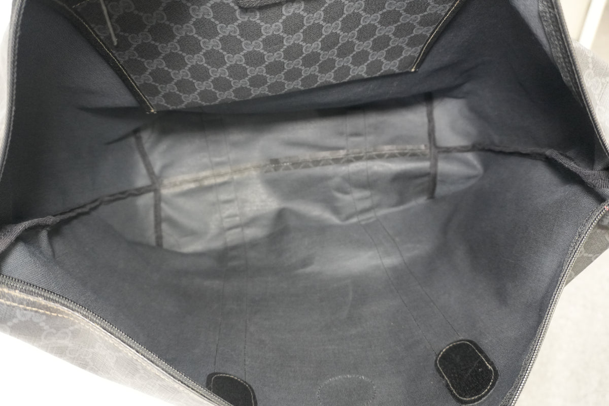 Pre-Owned Gucci Ophidia Travel Tote Bag Black