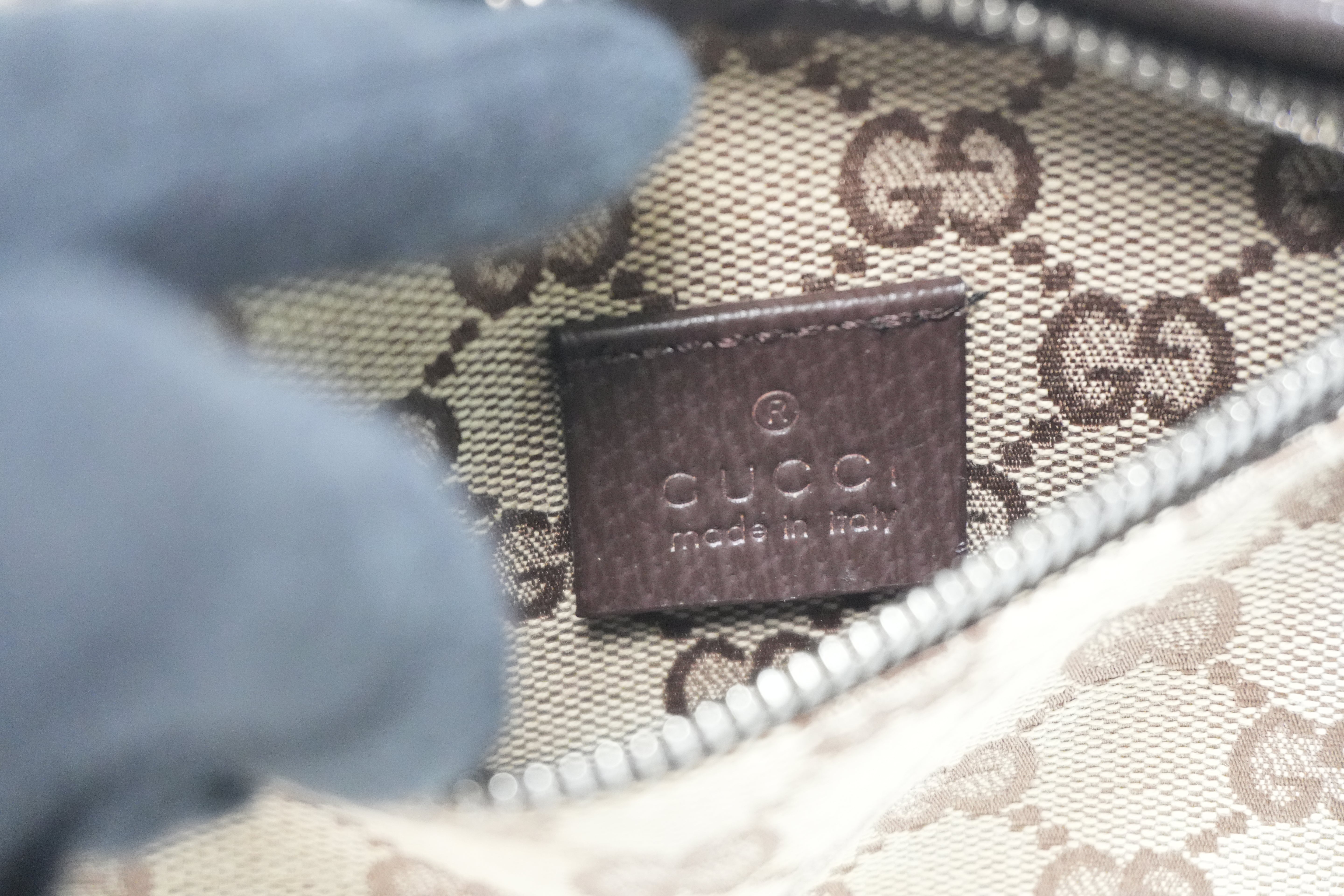 Gucci Canvas Belt Bag Used