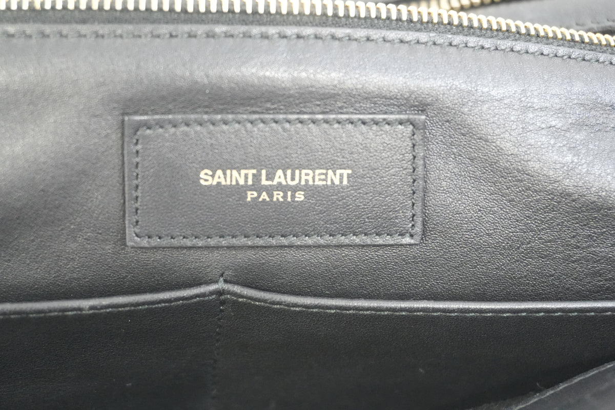 Pre-Owned Yves Saint Laurent Cabas Chyc Handbag Black