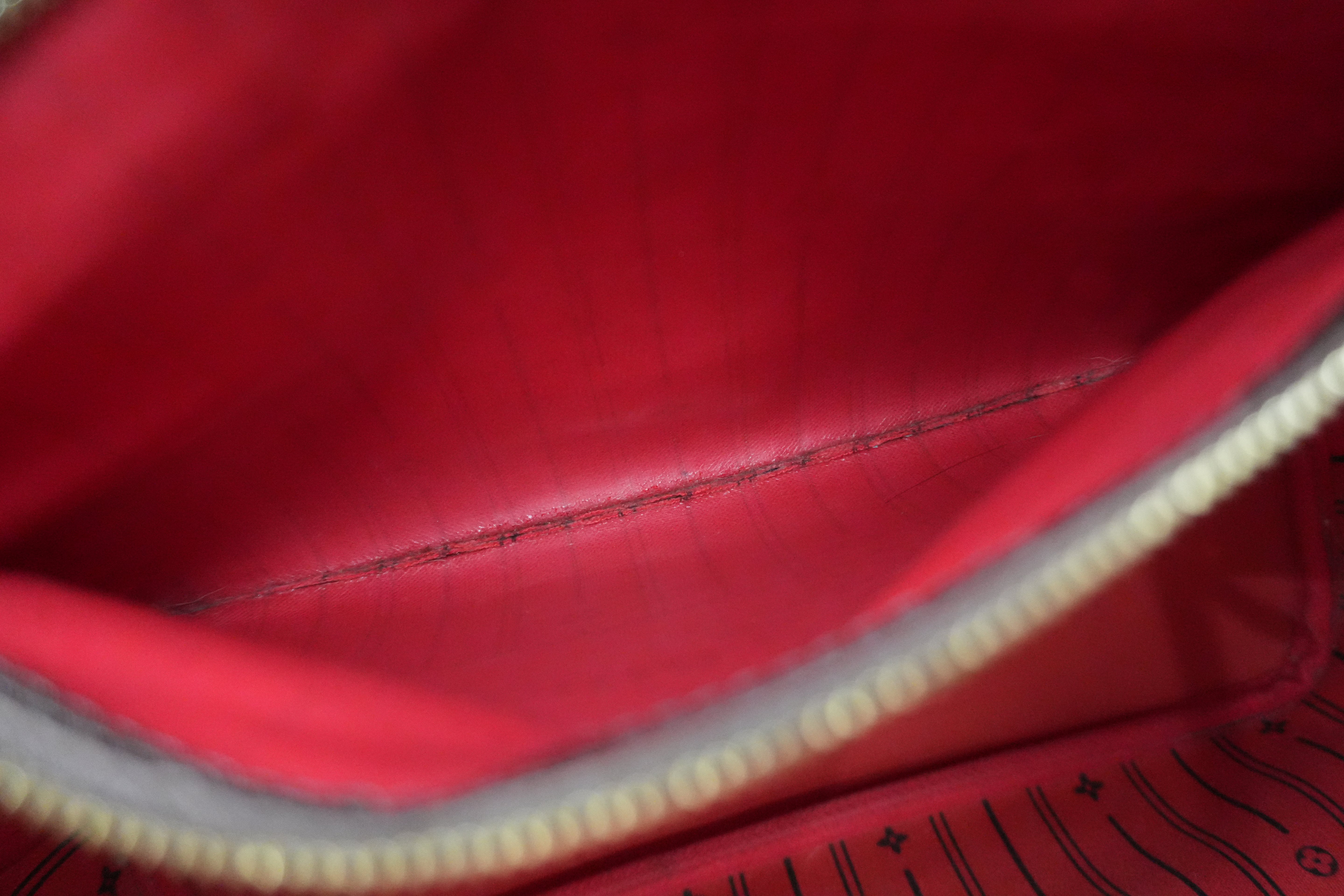 Louis Vuitton Damier Ebene Neverfull MM Shoulder Tote Used