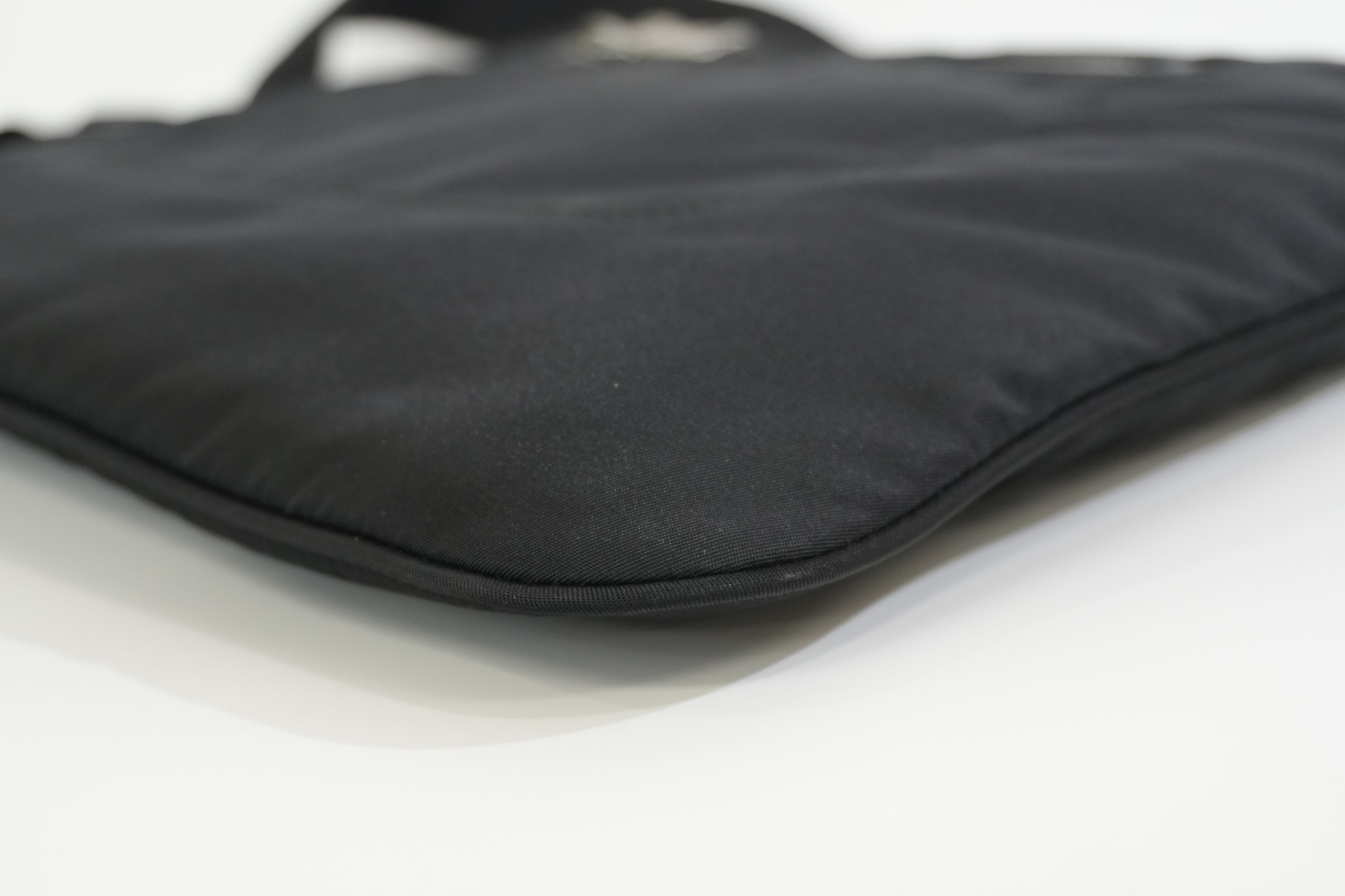 Pre-owned Prada Nylon Crossbody Bag Black