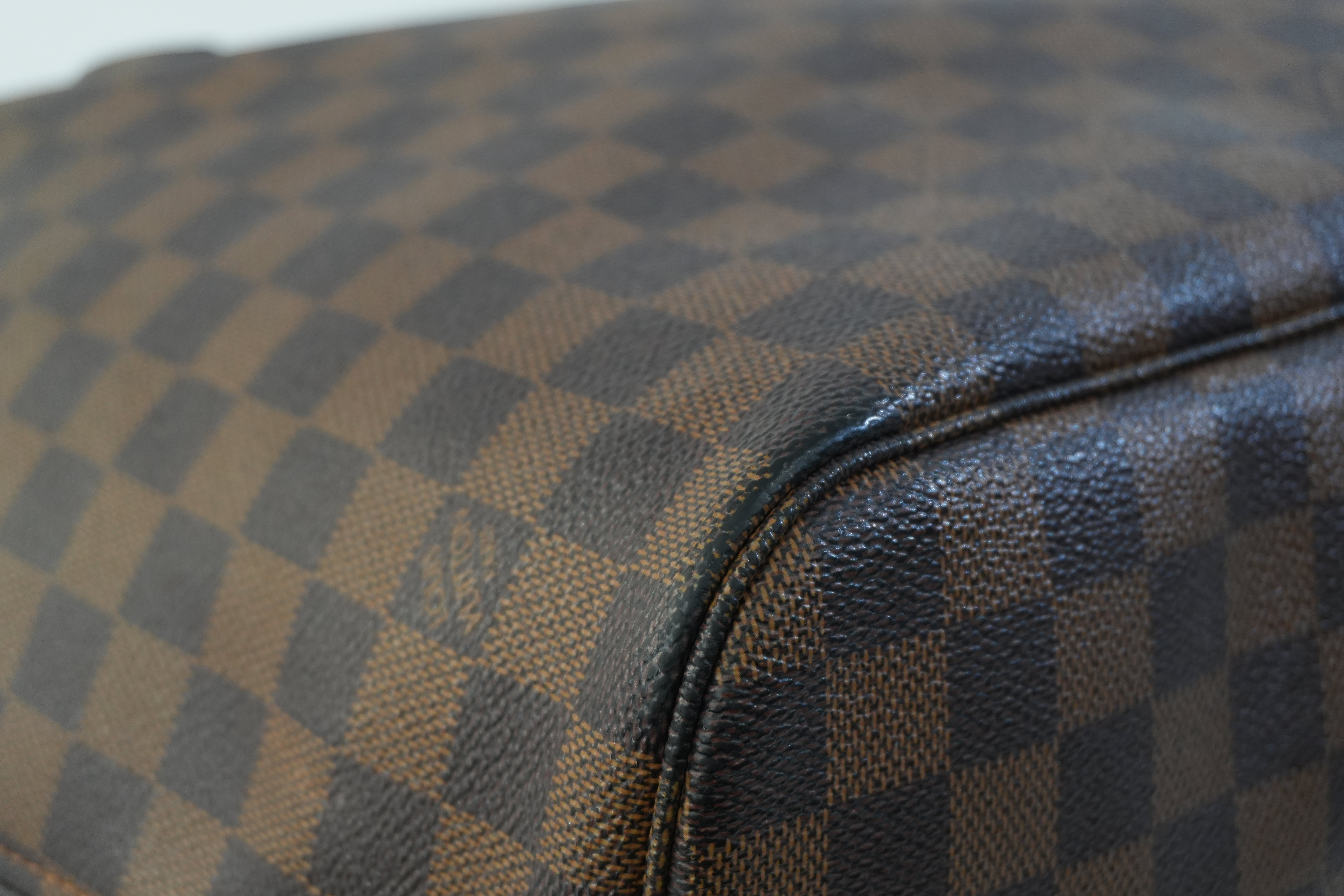 Pre-owned Louis Vuitton Damier Ebene Neverfull MM Tote Bag
