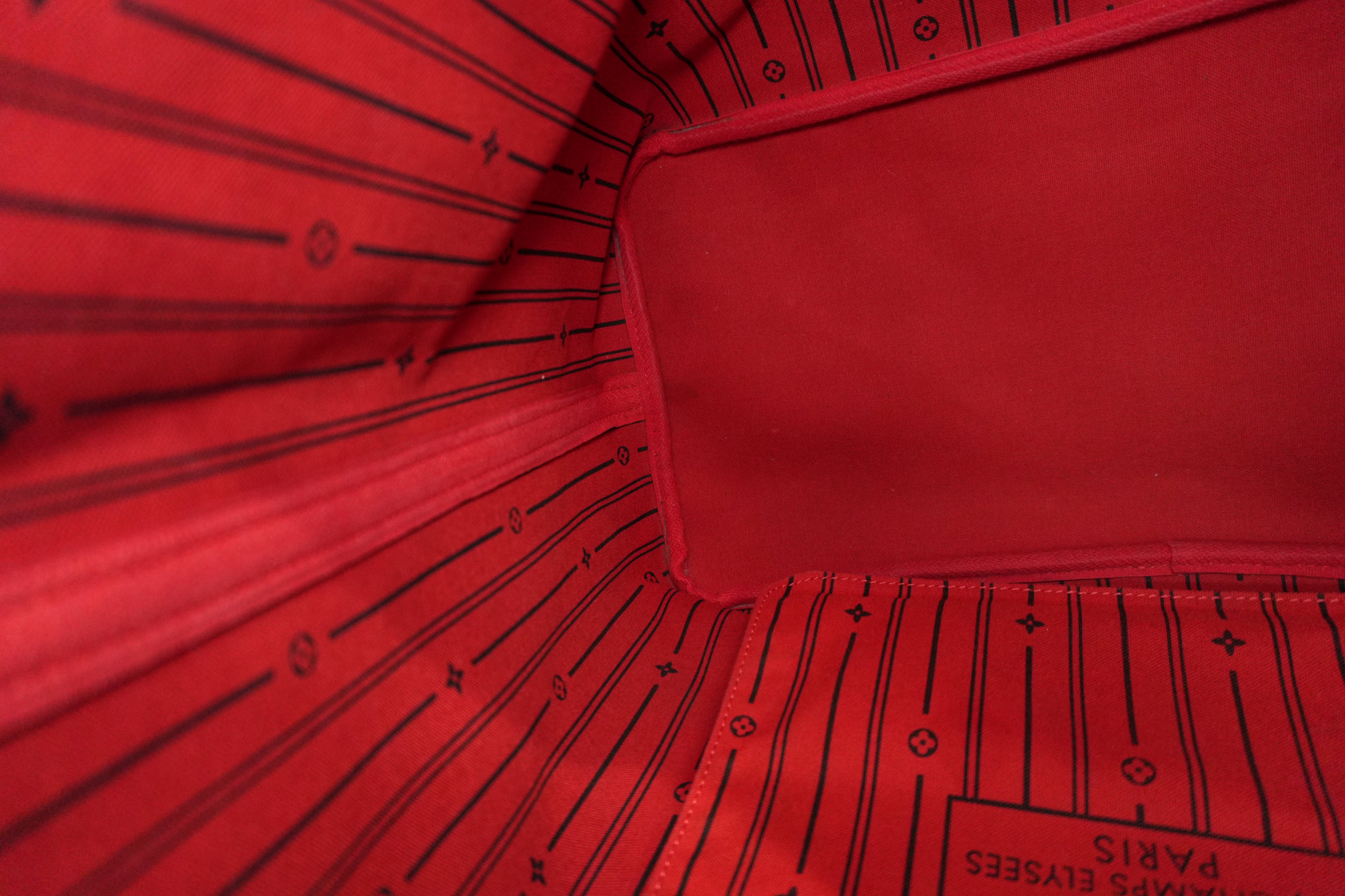 Louis Vuitton Damier Ebene Neverfull GM Shoulder Bag Used