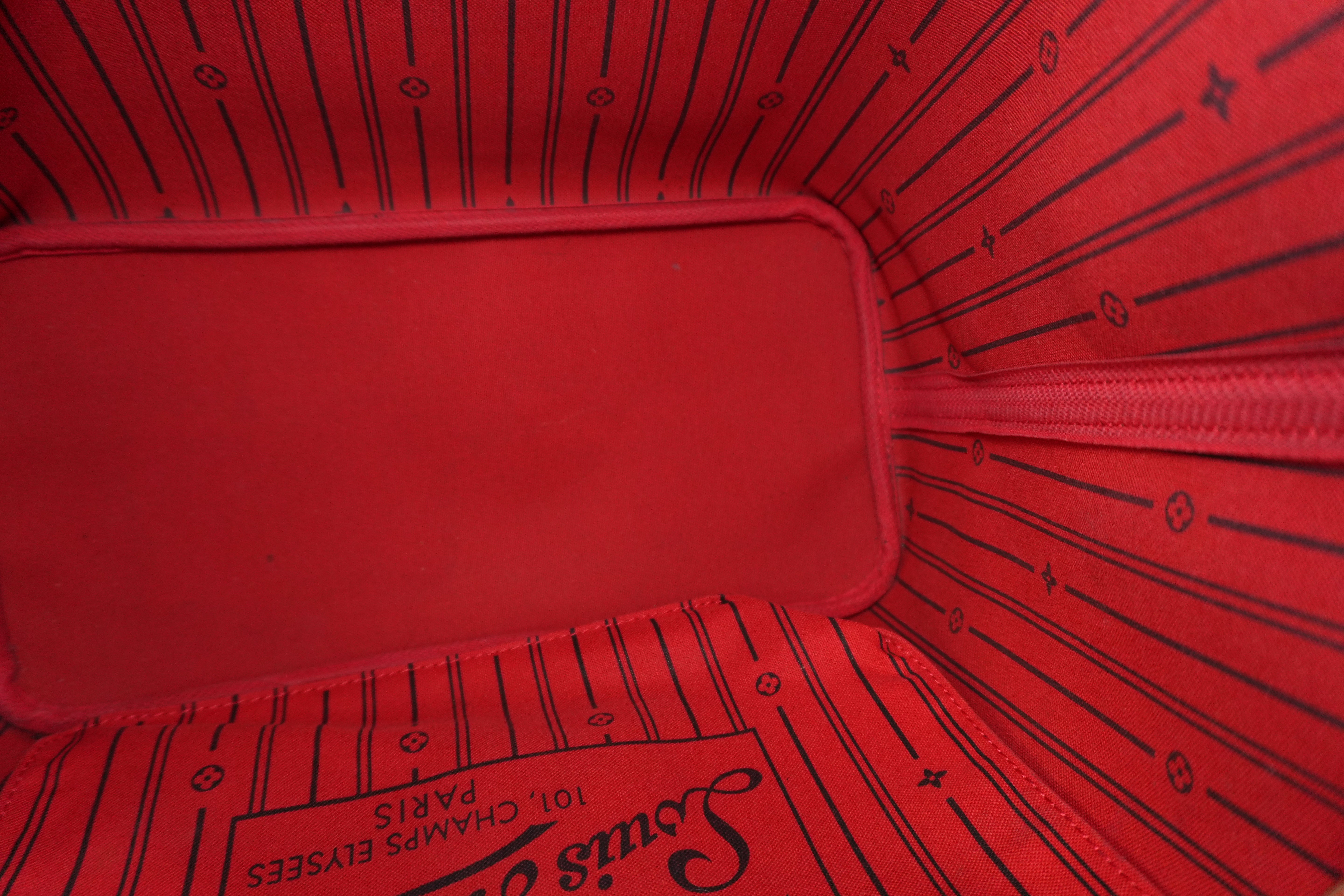 Pre-owned Louis Vuitton Damier Ebene Neverfull MM Tote Bag