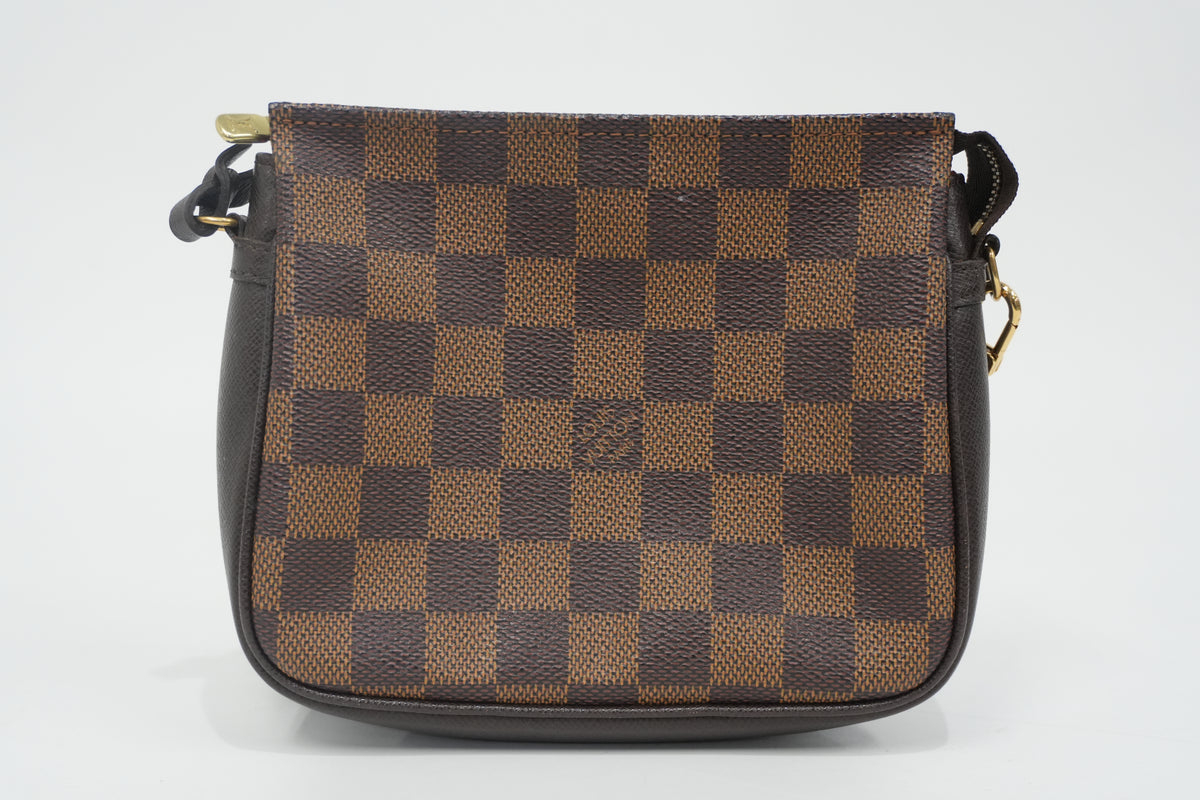Pre-Owned Louis Vuitton Damier Ebene Trousse Makeup Pouch Handbag