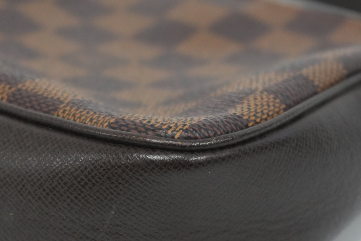 Pre-Owned Louis Vuitton Damier Ebene Trousse Makeup Pouch Handbag