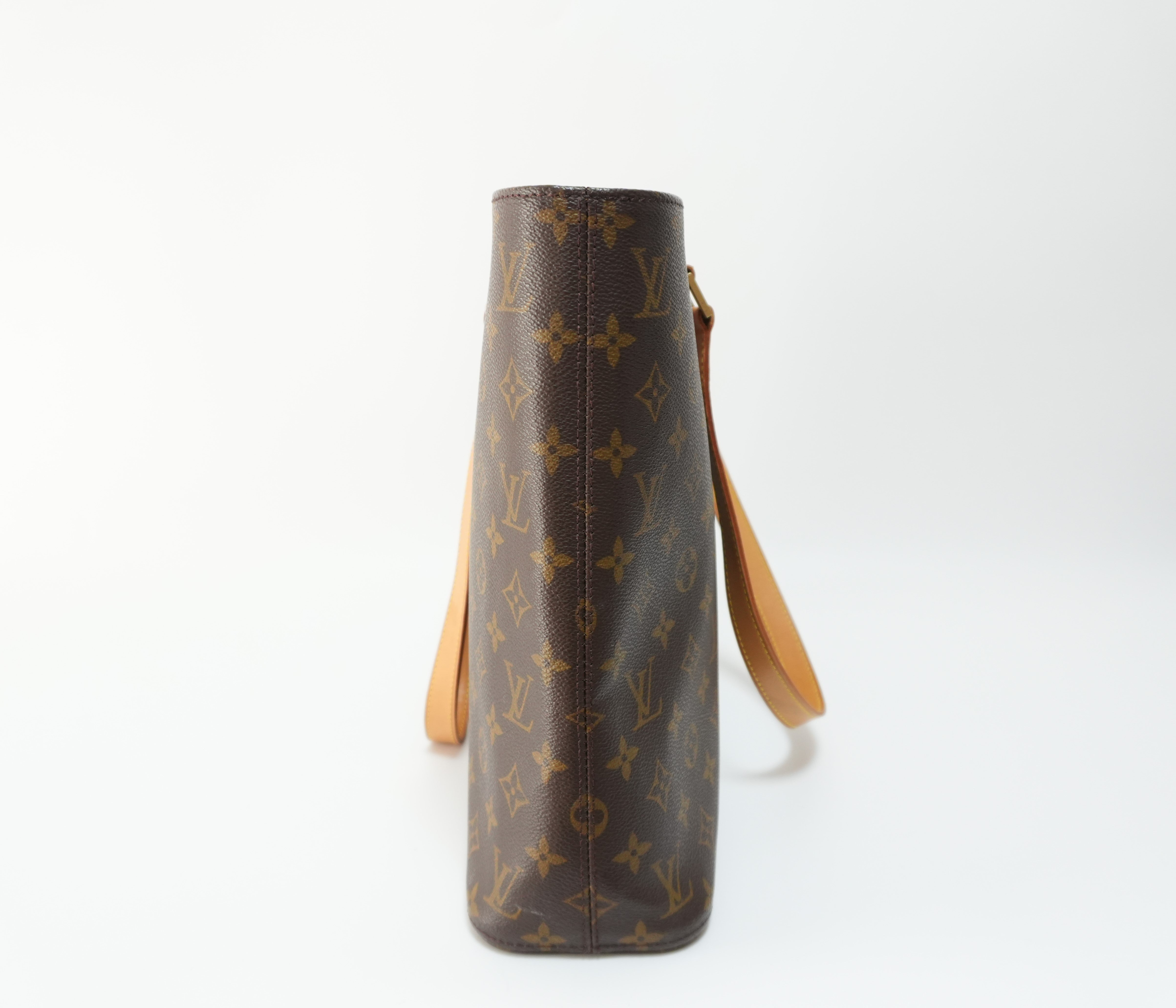 Louis Vuitton Monogram Luco Shoulder Tote Bag Used