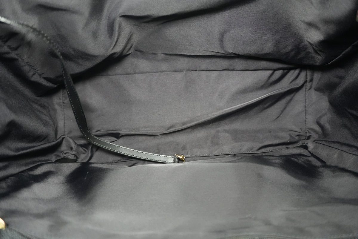 Pre-Owned Chanel New Travel Line Tote Bag Black