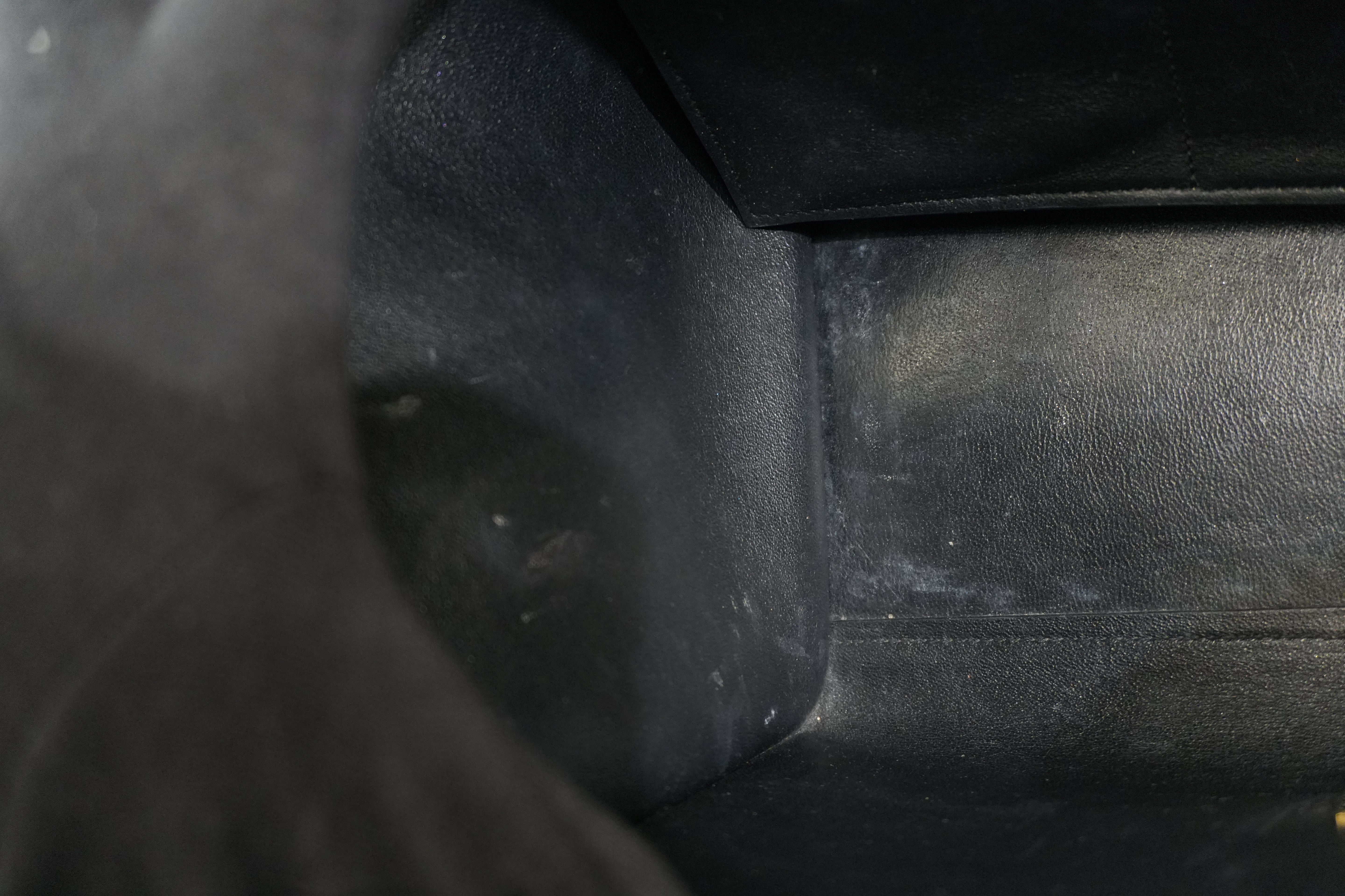 Pre-owned Celine Two Way Trapeze Shoulder Bag Blue and Brown