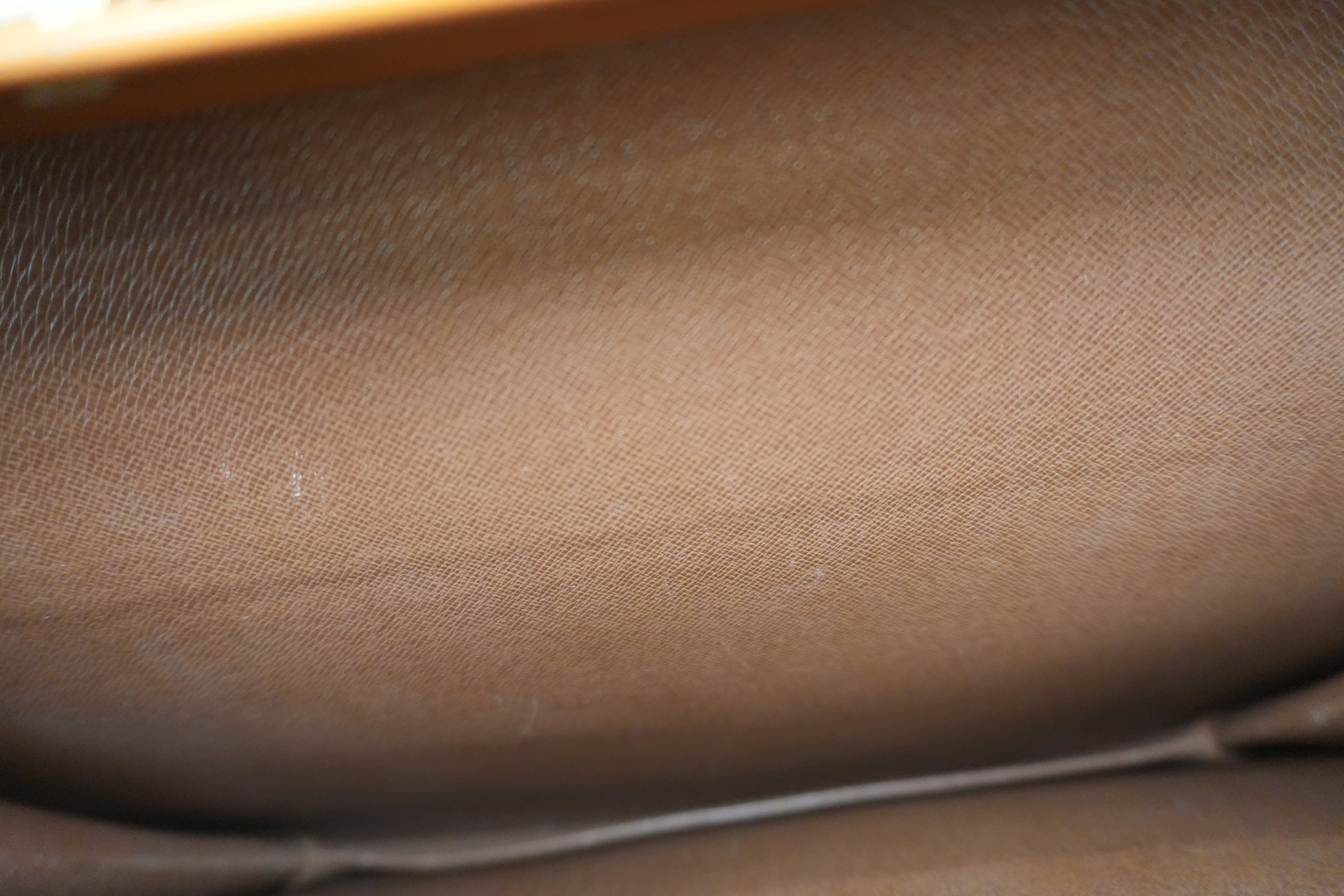 Louis Vuitton Briefcase Epi Kenya Brown Used