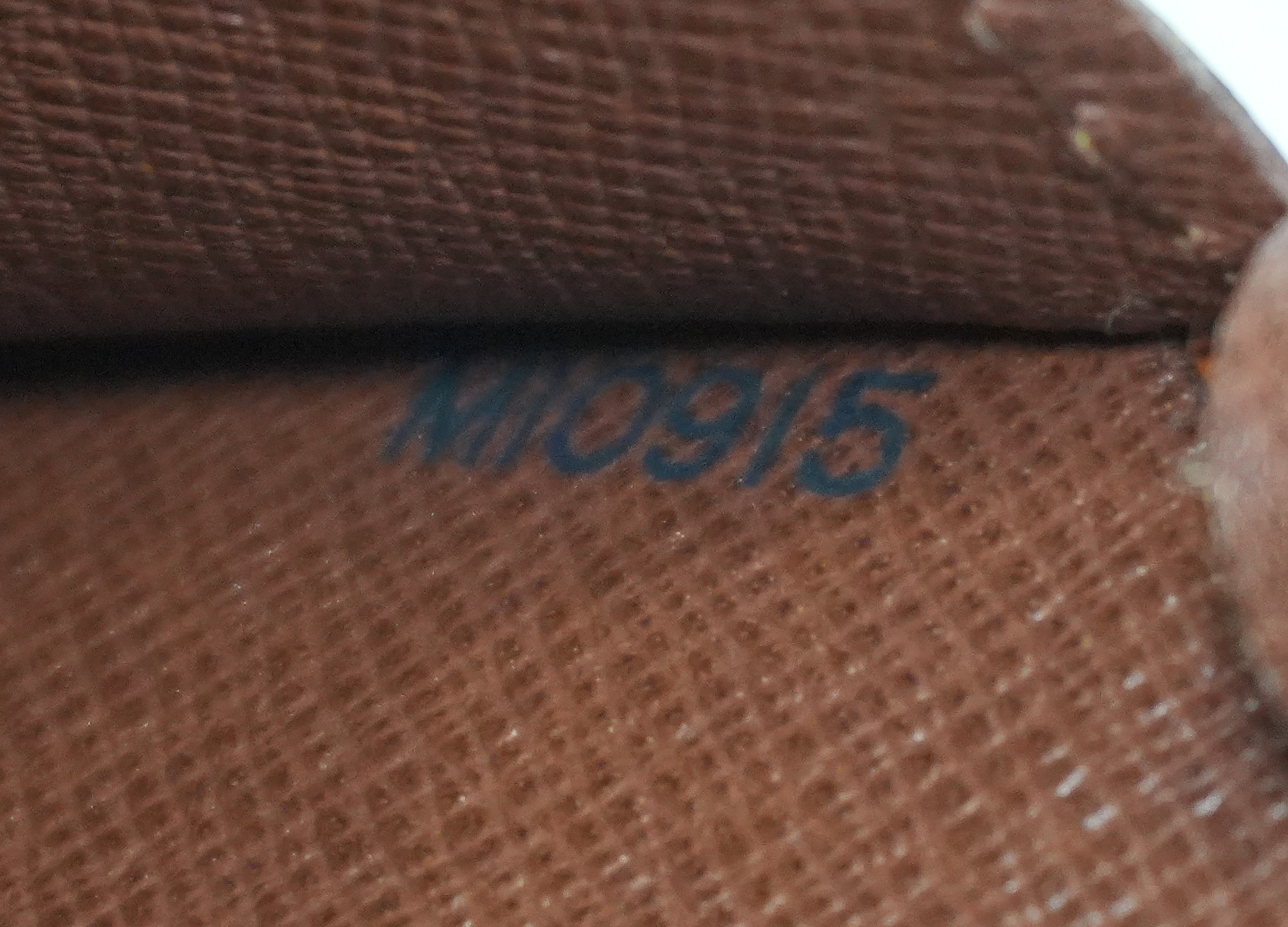 Louis Vuitton Briefcase Epi Kenya Brown Used