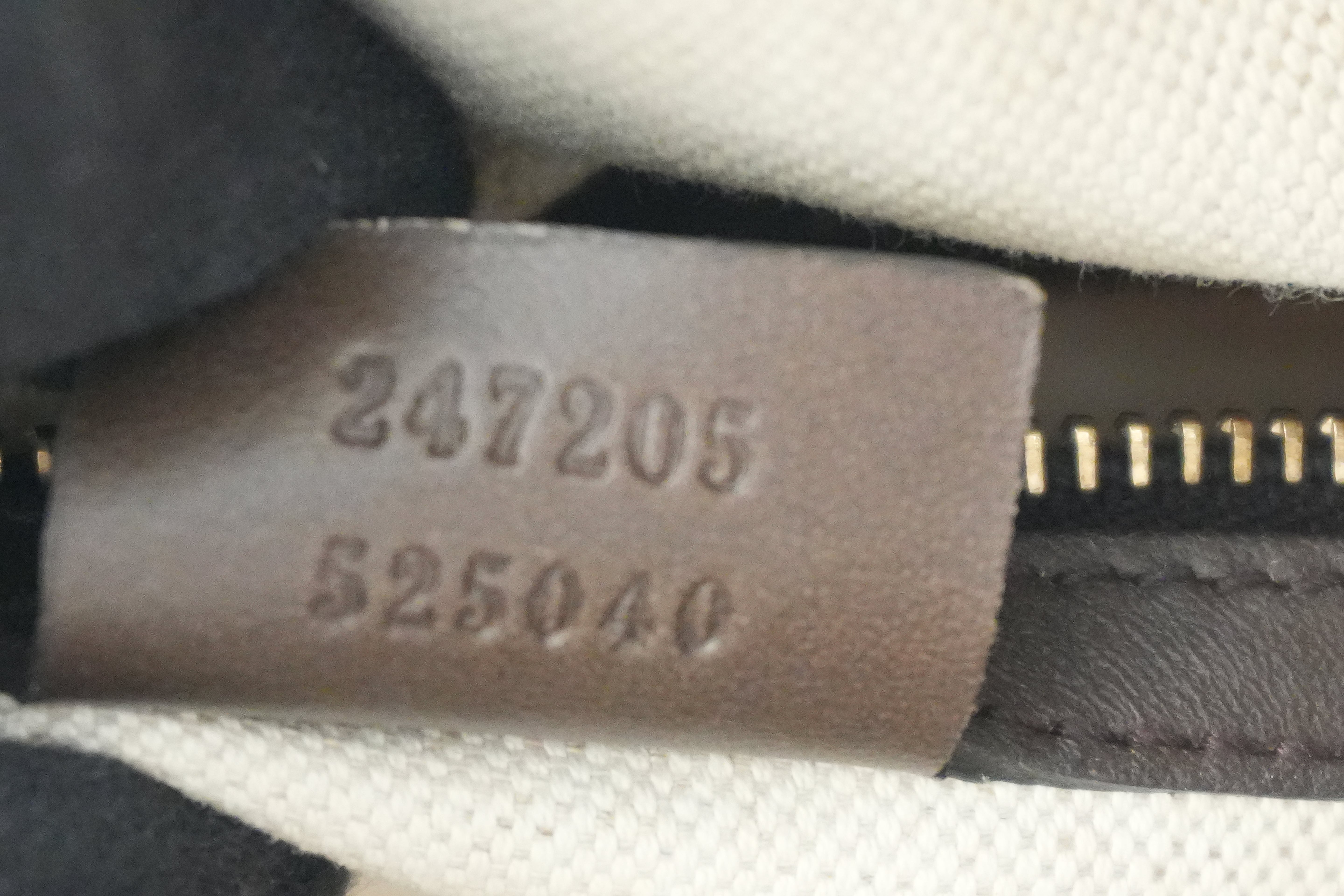 Pre-owned Gucci Fabric Canvas Two Way Sheryline Boston Shoulder Bag